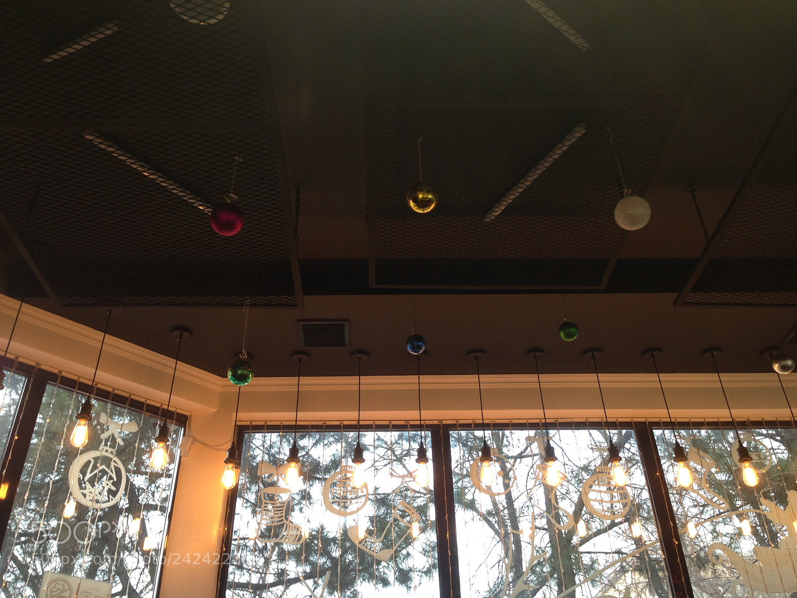 Apple iPhone 5 sample photo. Like these light bulbs✨✨✨ photography