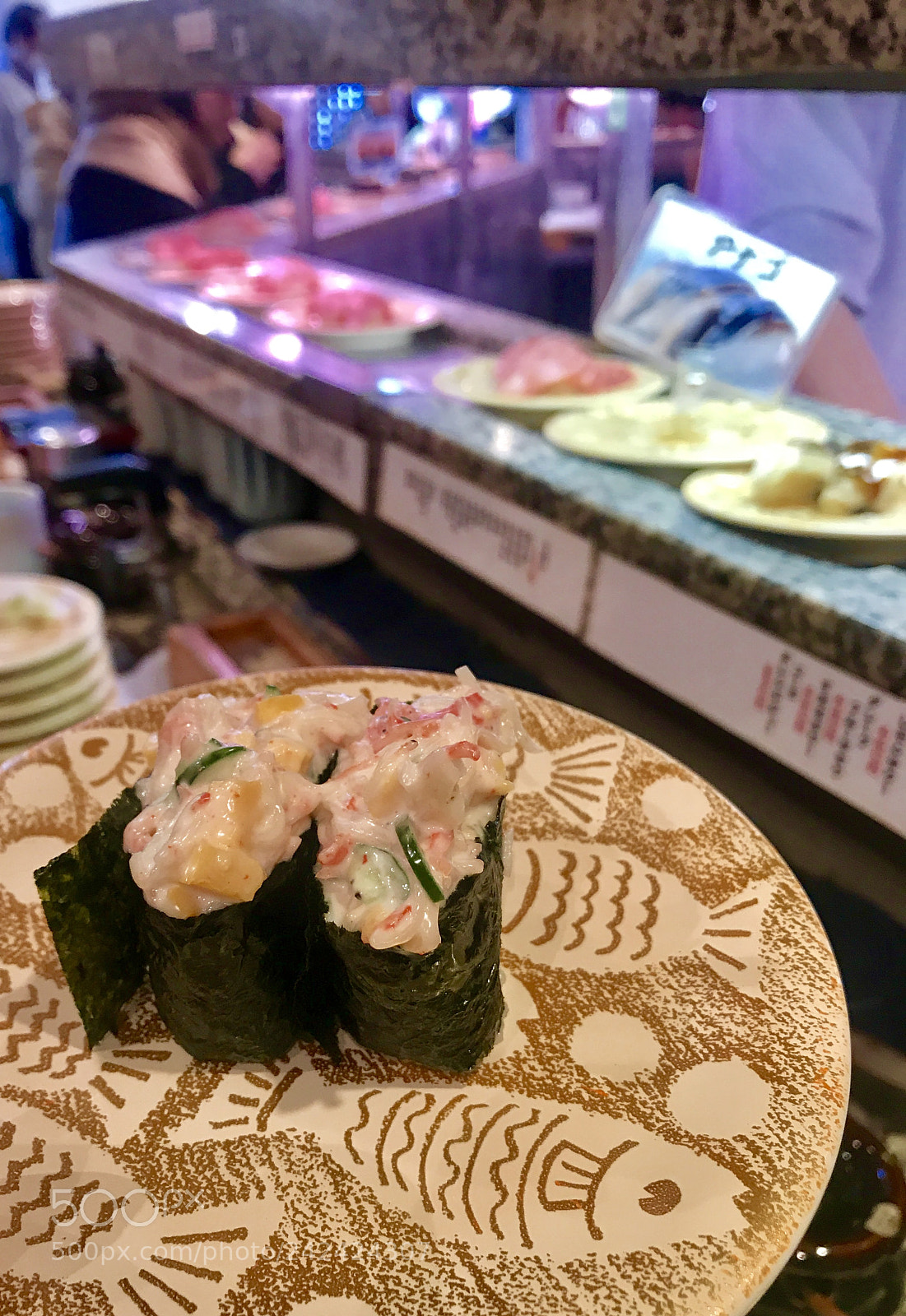 Apple iPhone 7 Plus sample photo. Kani salad sushi! photography