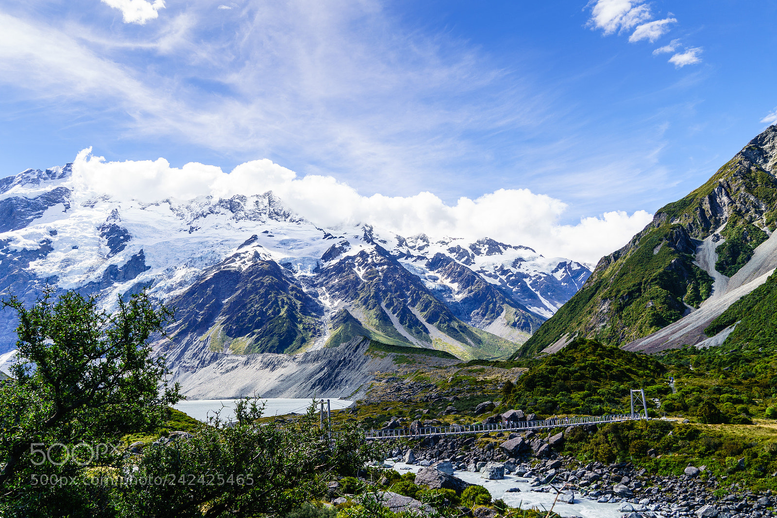 Sony a9 sample photo. Hooker valley track photography