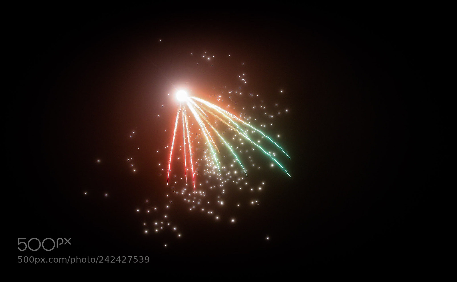 Canon EOS 100D (EOS Rebel SL1 / EOS Kiss X7) sample photo. Fireworks in the fog #2 photography