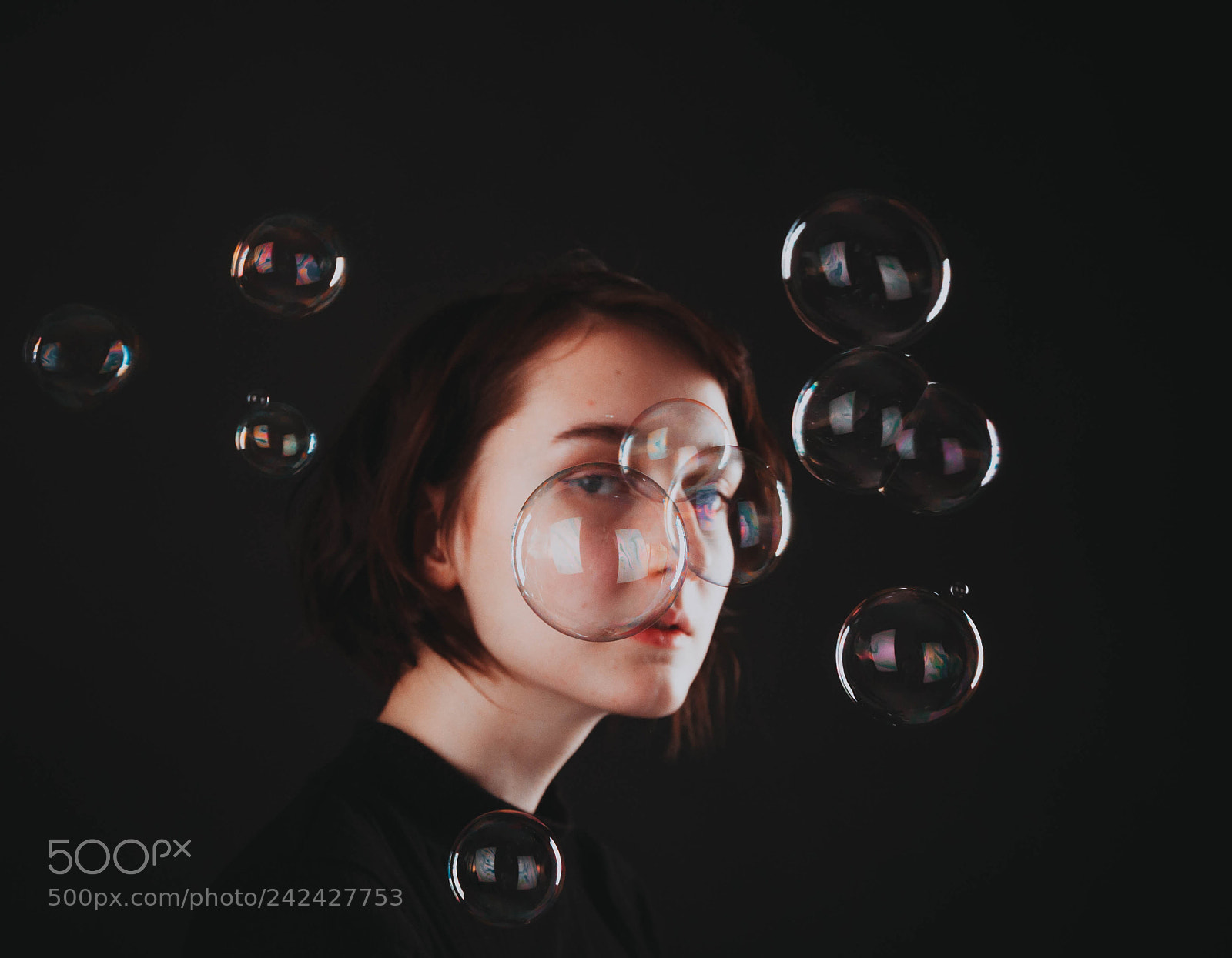 Nikon D90 sample photo. Bubbles photography