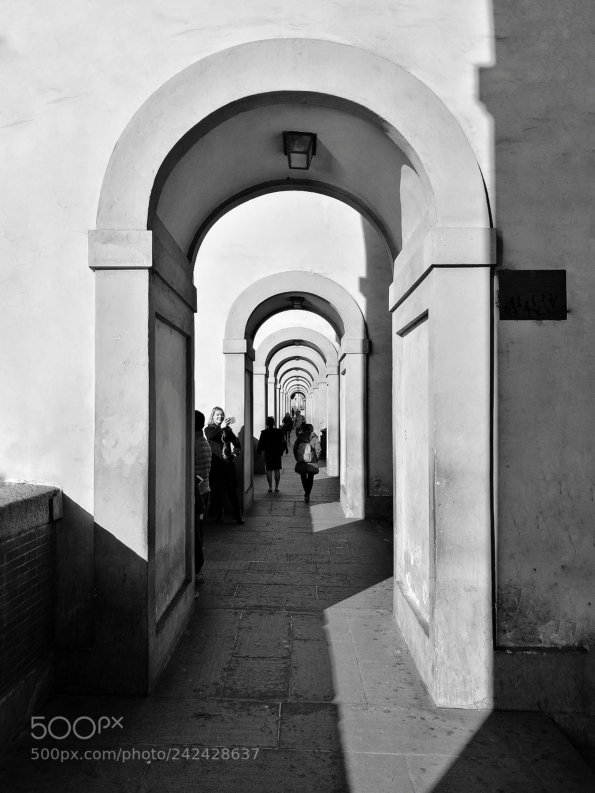 HUAWEI P9 Plus sample photo. Arch florence photography