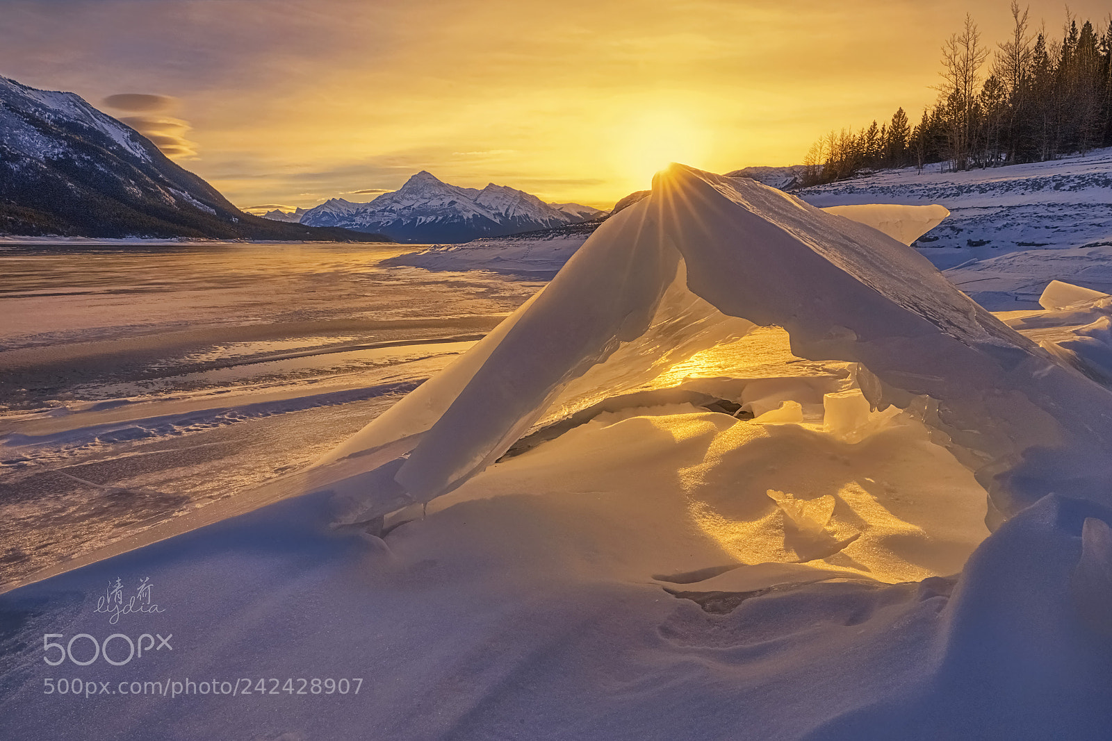 Sony a9 sample photo. Ice tent photography