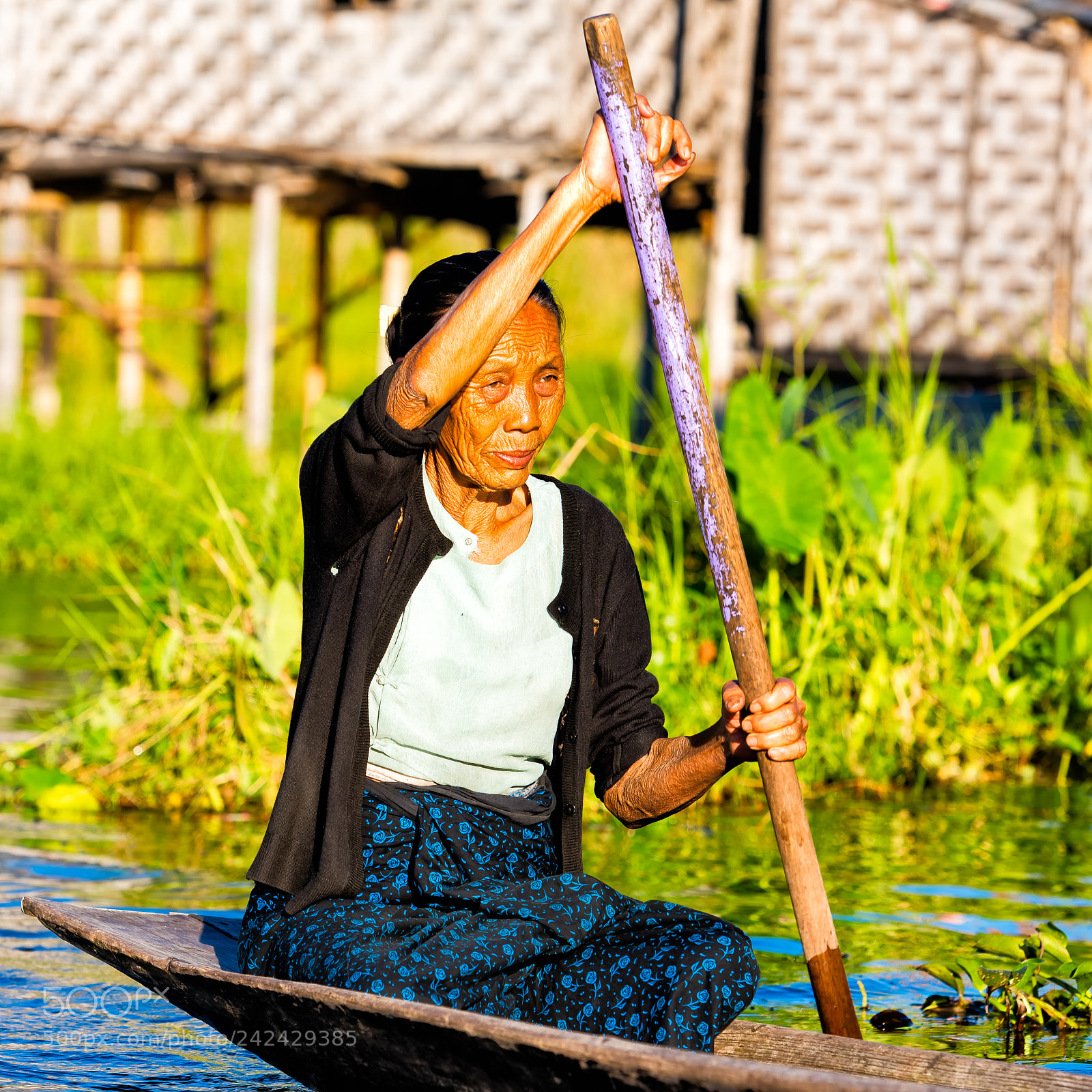 Nikon D810 sample photo. People of lake inle 4 photography