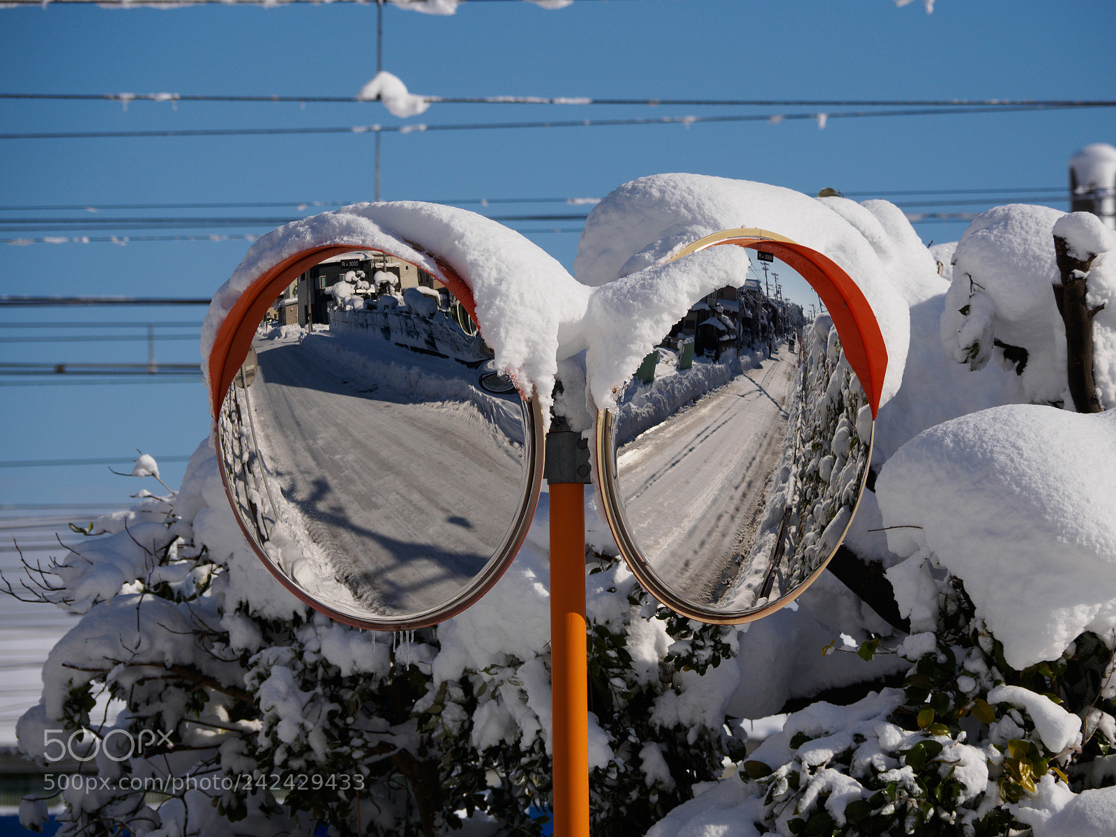 Olympus OM-D E-M10 II sample photo. After heavy snow in photography