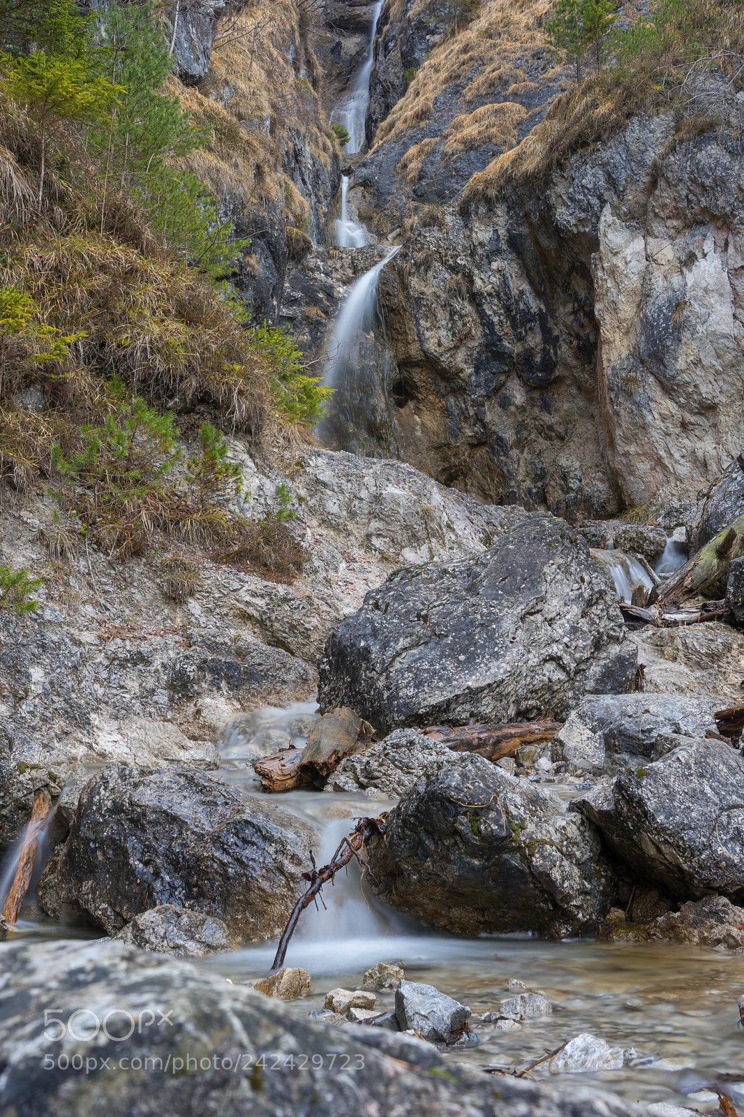 Sony a7 II sample photo. Kesselgraben-wasserfall photography