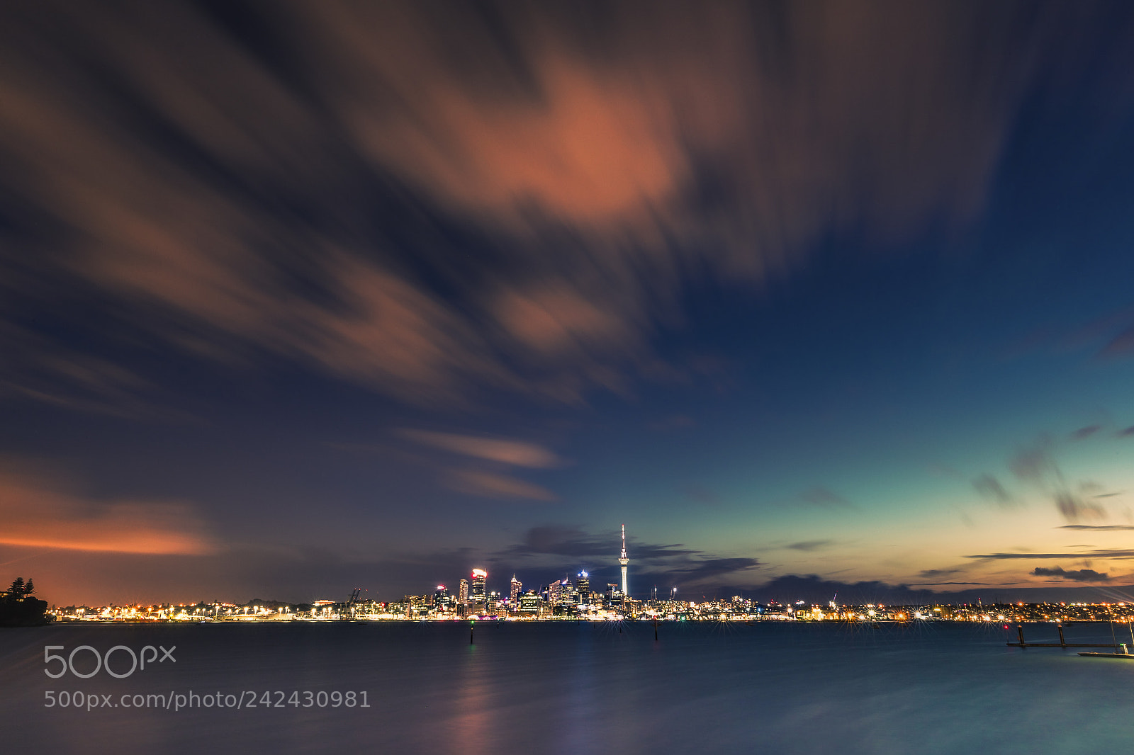 Canon EOS-1D X Mark II sample photo. Auckland skyline at night photography