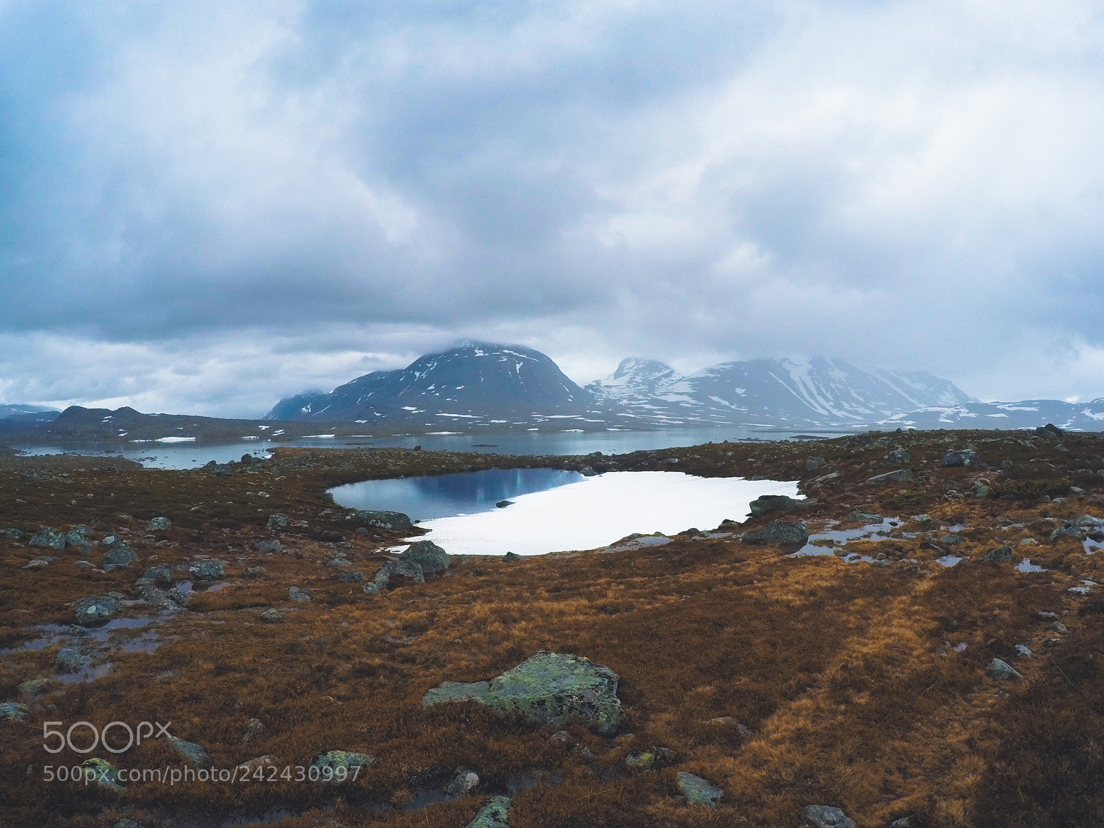 GoPro HERO4 Silver sample photo. Sarek snow pool photography