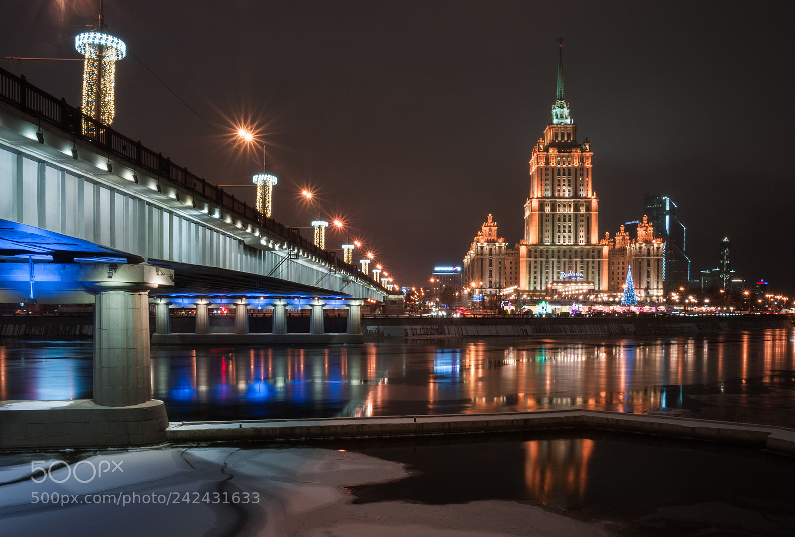 Nikon D700 sample photo. Огни города photography
