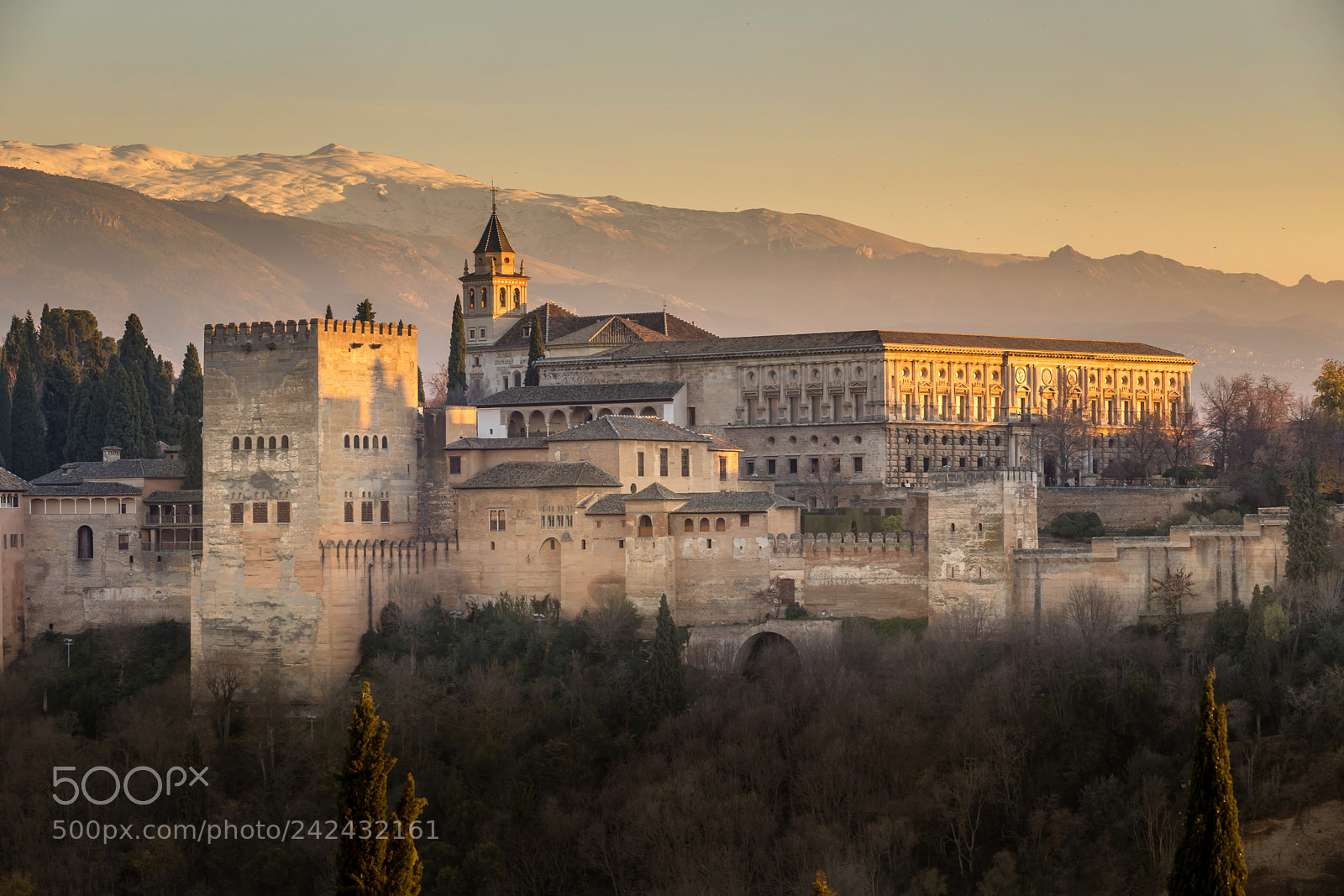 Canon EOS 6D Mark II sample photo. Alhambra sunset photography