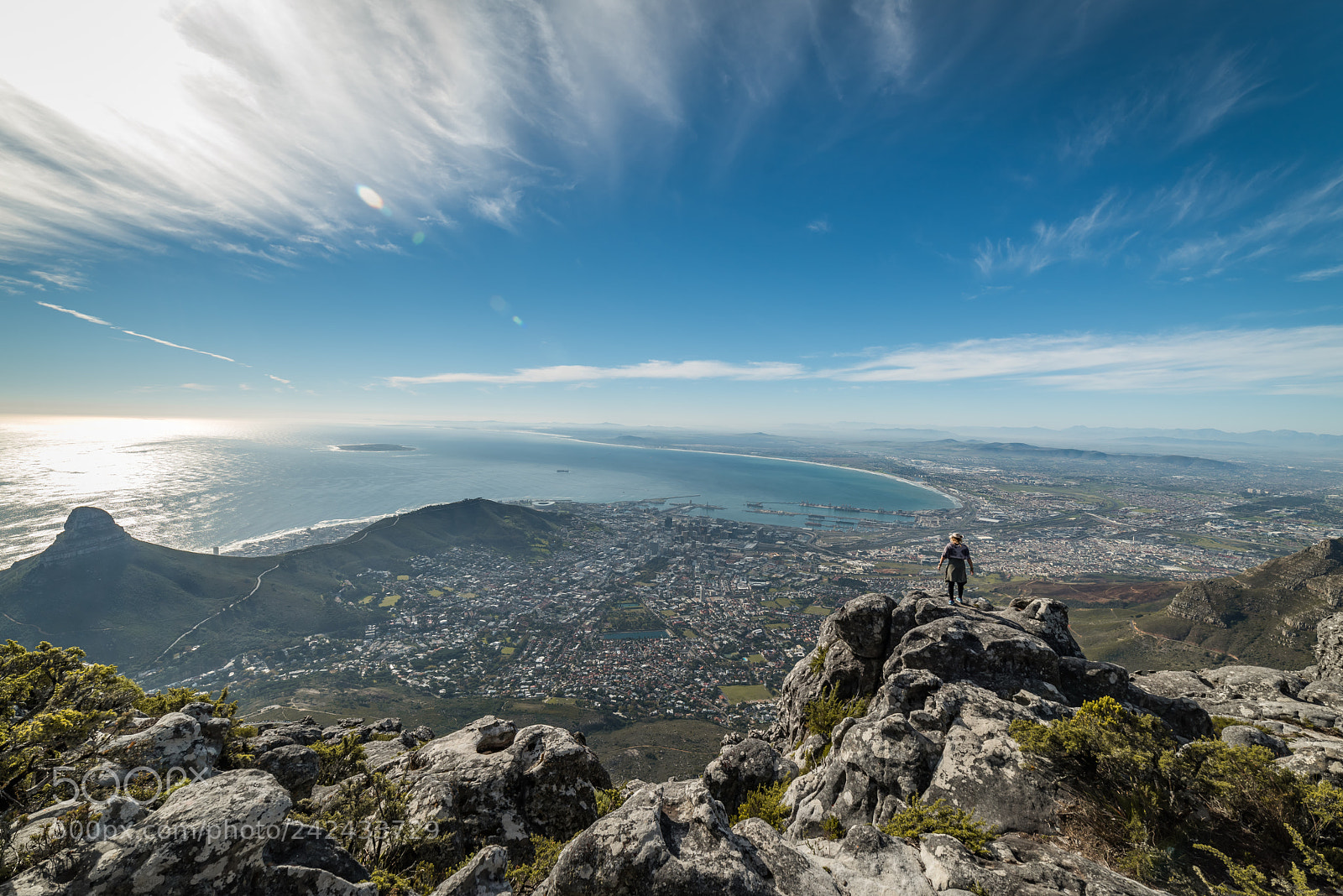 Nikon D810 sample photo. Table mountain photography