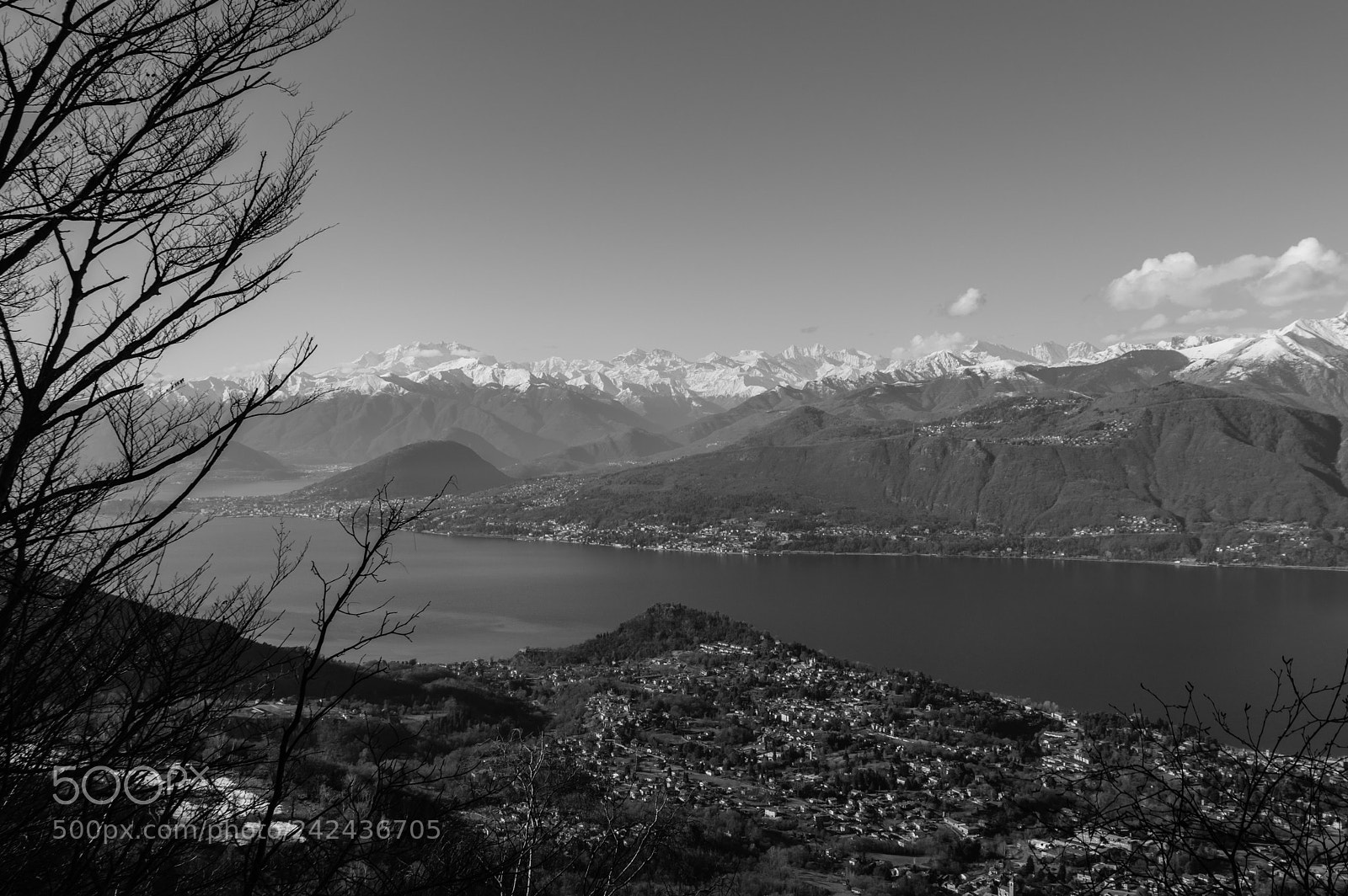 Nikon D3200 sample photo. Lake maggiore landscape from photography