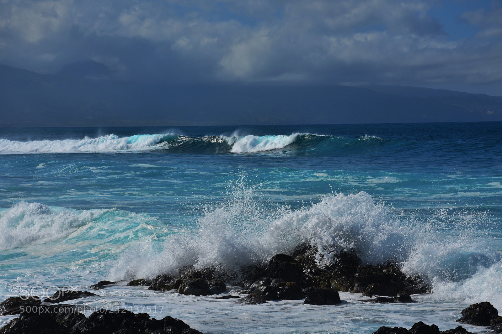 Nikon D7200 sample photo. Splash hookipa photography