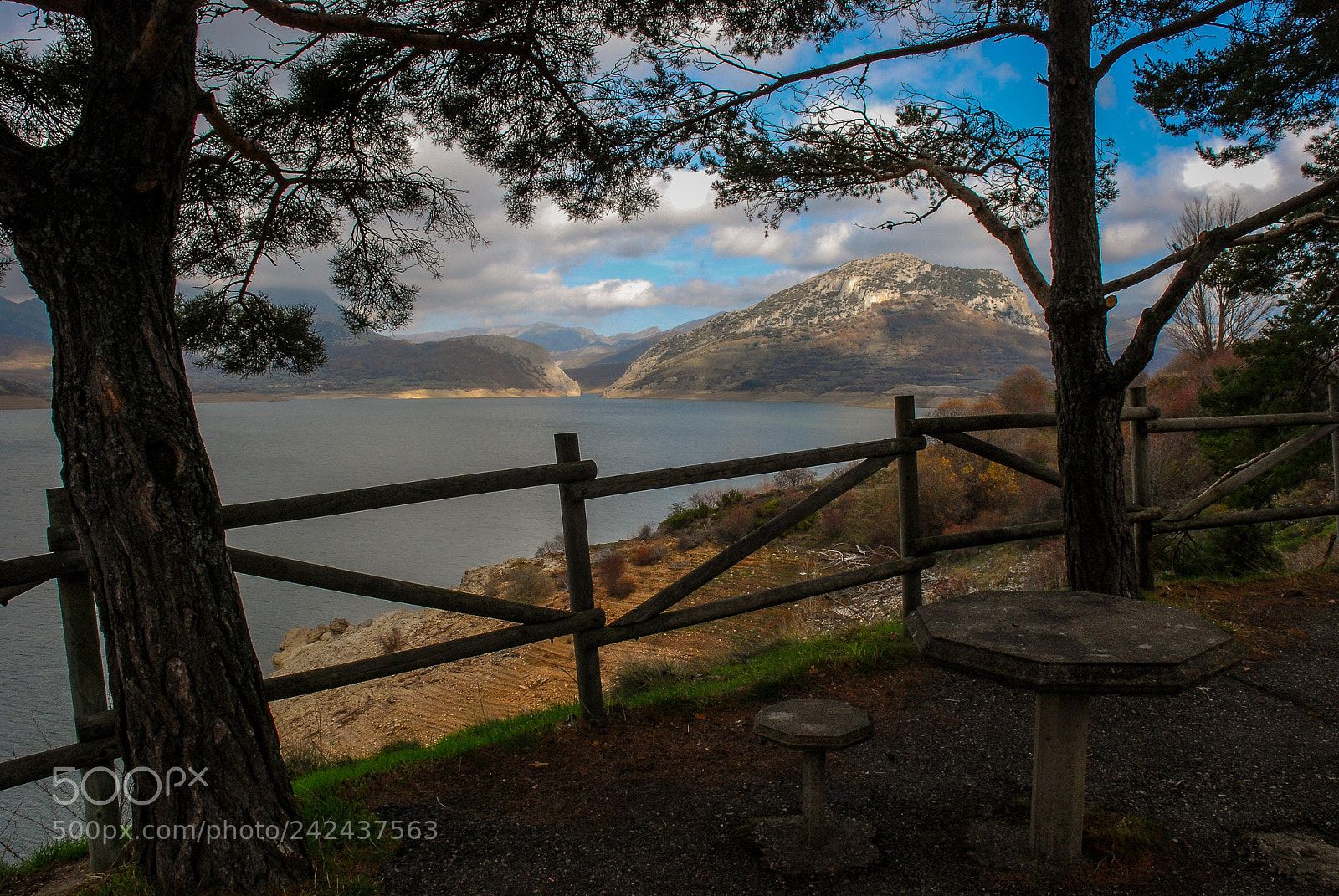 Nikon D80 sample photo. Embalse do rio porma photography