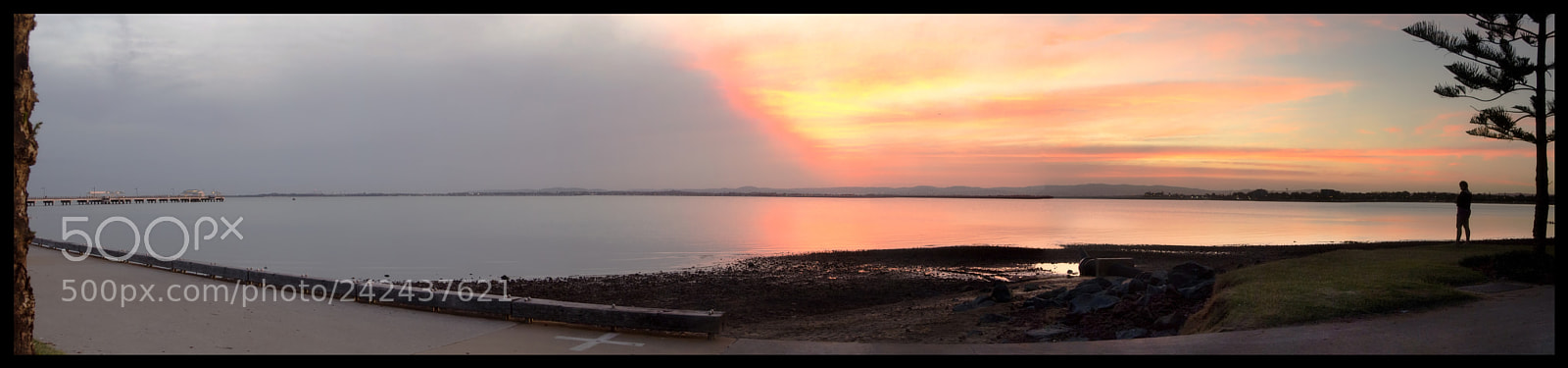 Nikon D5100 sample photo. Woody point sunset photography