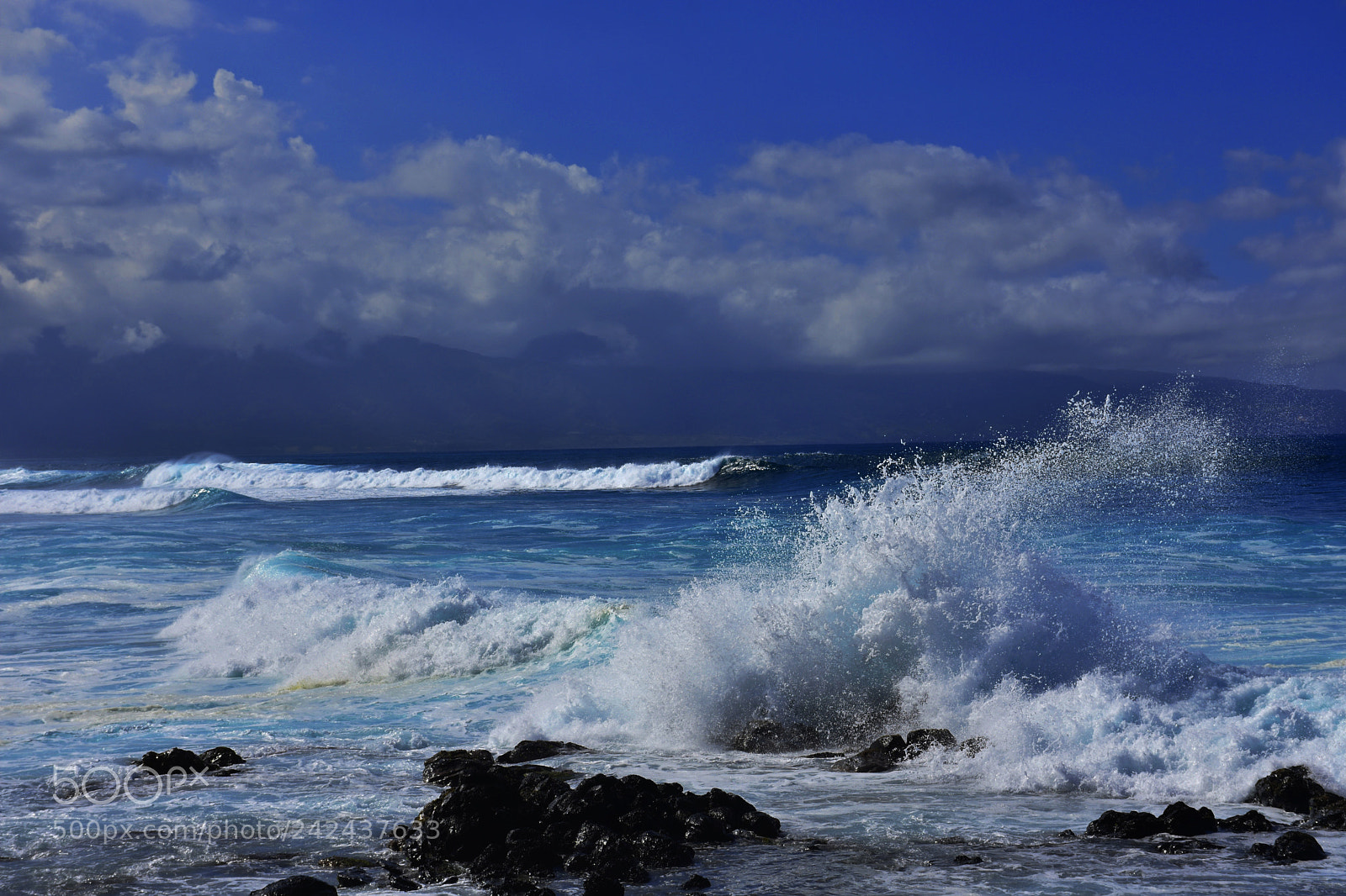 Nikon D7200 sample photo. Splash hookipa photography