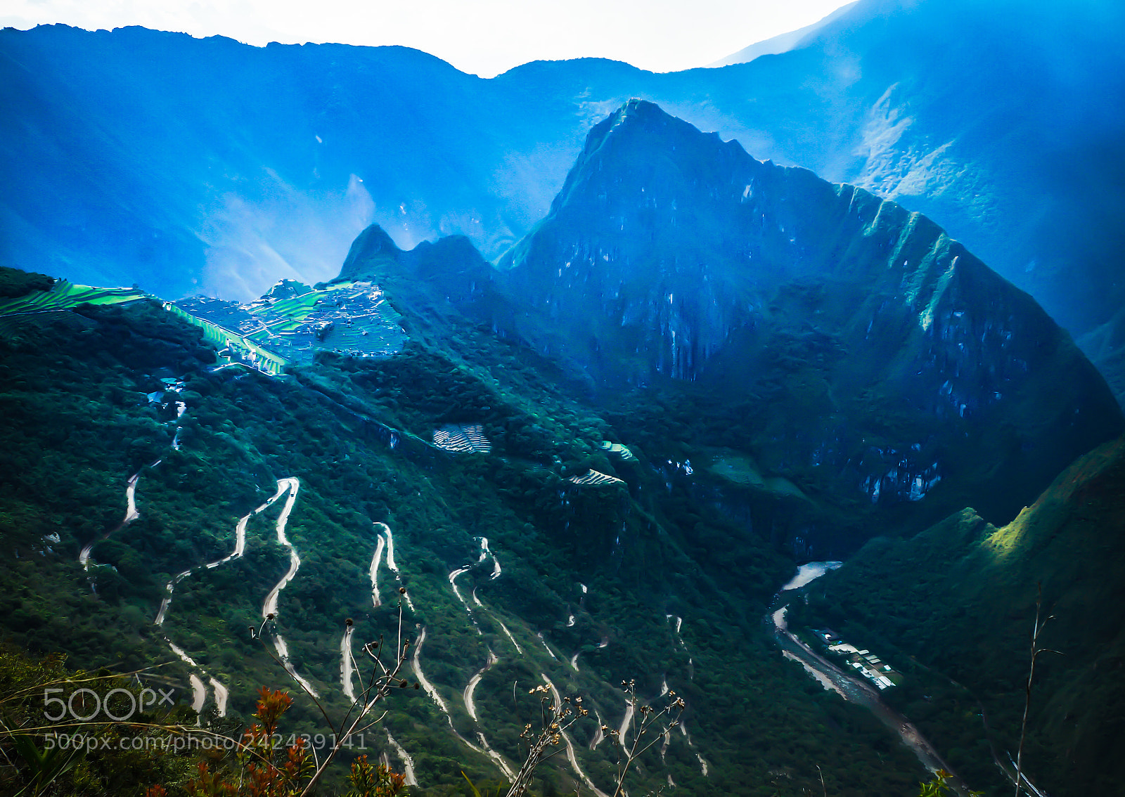 Sony Alpha NEX-5R sample photo. Roads to machu picchu photography