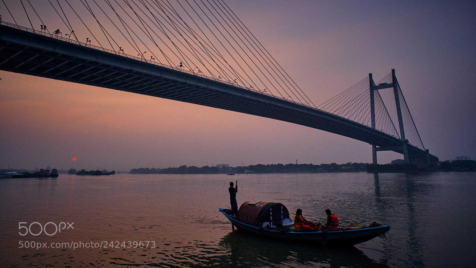 Sony a6500 sample photo. Kolkata sunset photography