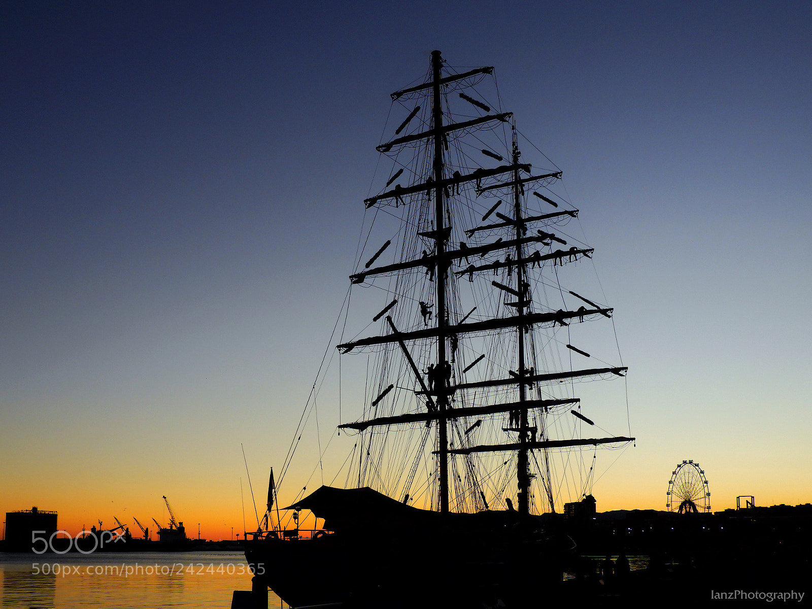 Nikon Coolpix B700 sample photo. Tall ship in port photography