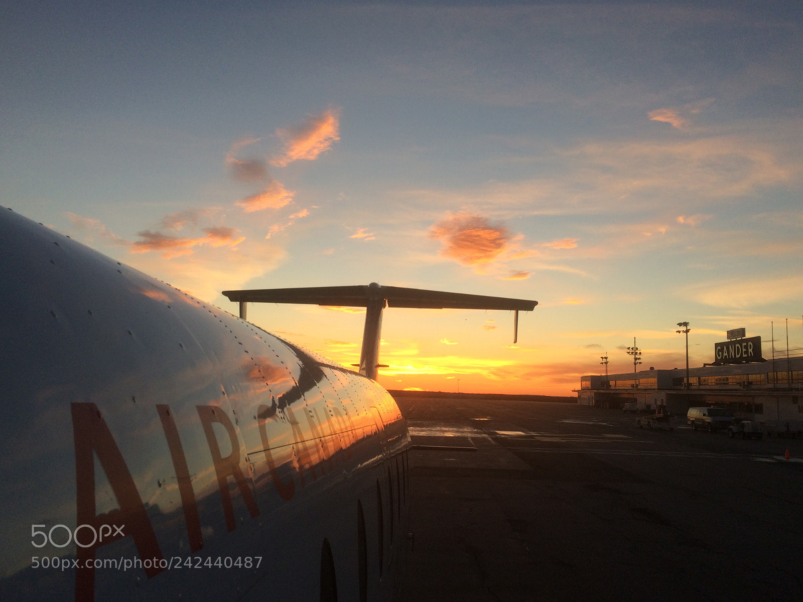 Apple iPhone 5s sample photo. Sunrise in gander photography