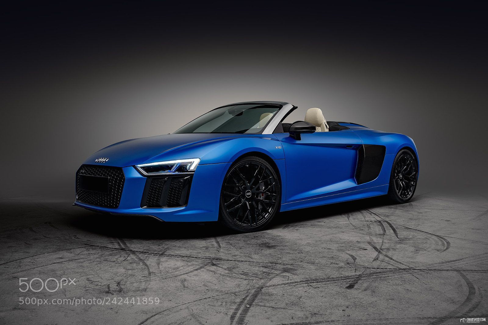 Sony a7 II sample photo. Audi r8 spyder v10 photography