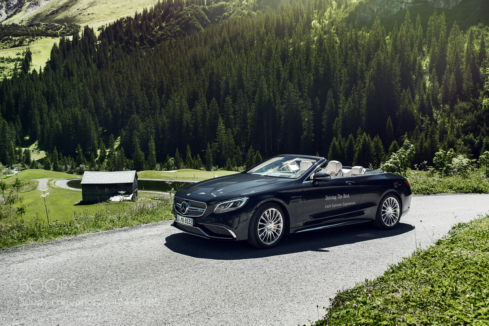 Sony a7 II sample photo. Mercedes-amg s65 cabrio photography