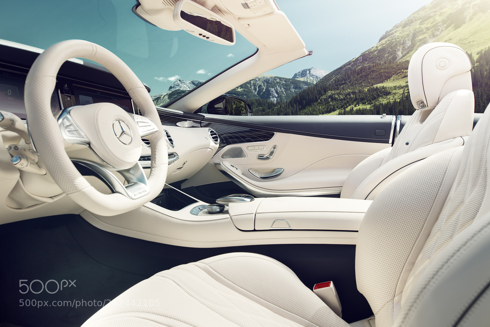 Sony a7 II sample photo. Mercedes-amg s65 cabrio photography