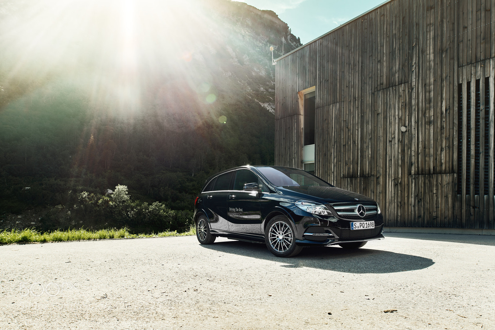 Sony a7 II sample photo. Mercedes-benz b250e - lech photography