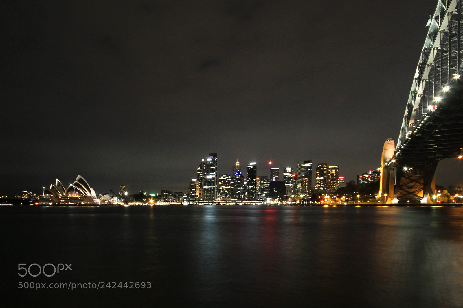 Canon EOS 1200D (EOS Rebel T5 / EOS Kiss X70 / EOS Hi) sample photo. Sydney harbour nightscape photography