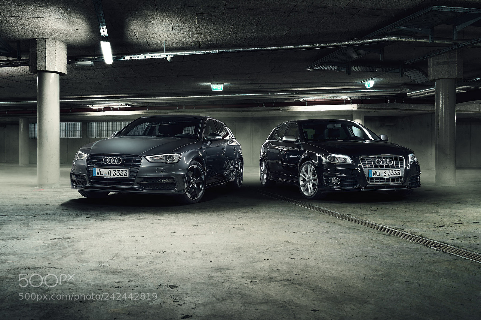 Sony a7 II sample photo. Audi a3 s3 in photography
