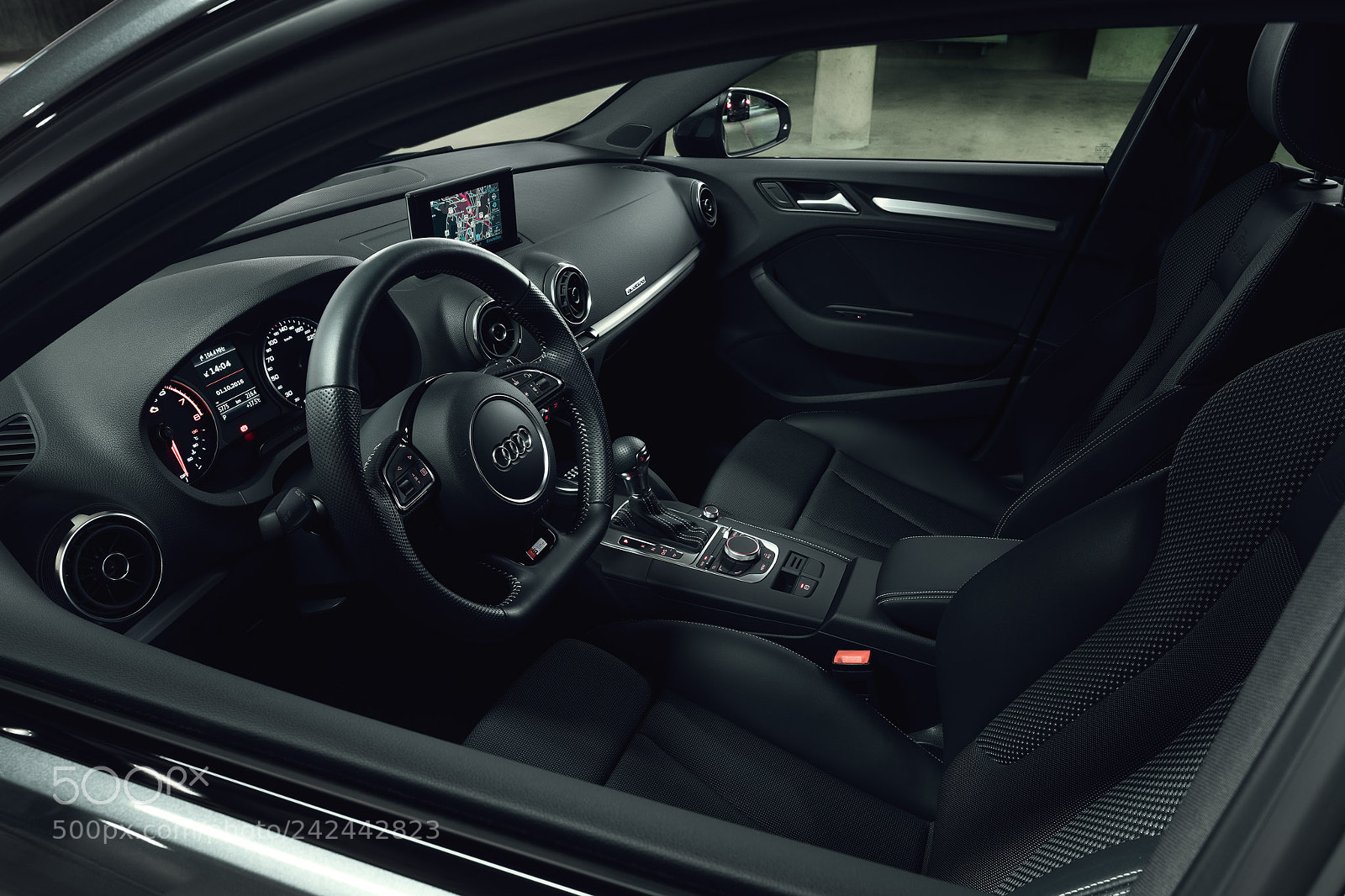 Sony a7 II sample photo. Audi a3 s3 in photography