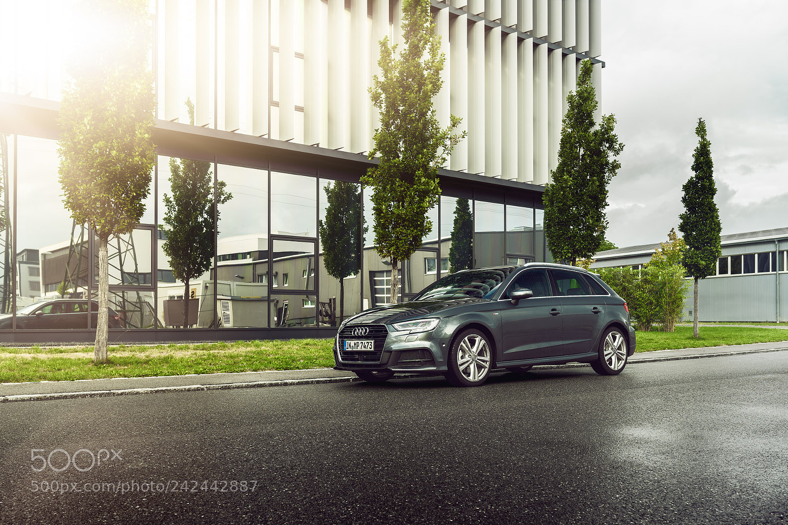 Sony a7 II sample photo. Audi a3 sportback tdi photography