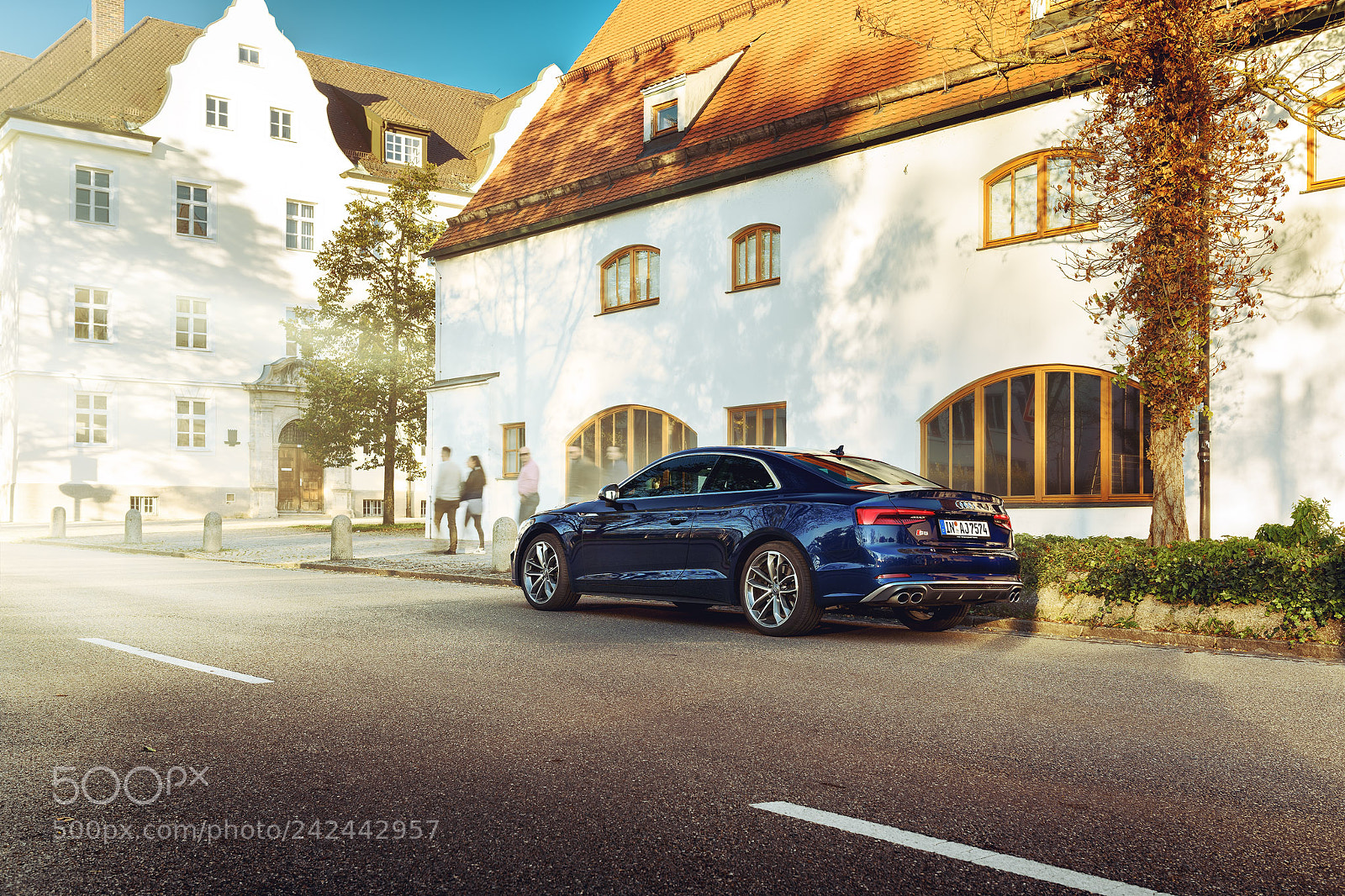 Sony a7 II sample photo. Audi s5 coupe photography