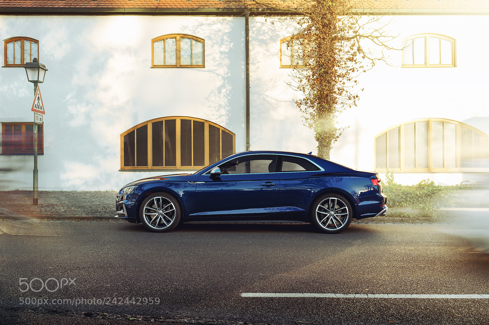 Sony a7 II sample photo. Audi s5 coupe photography