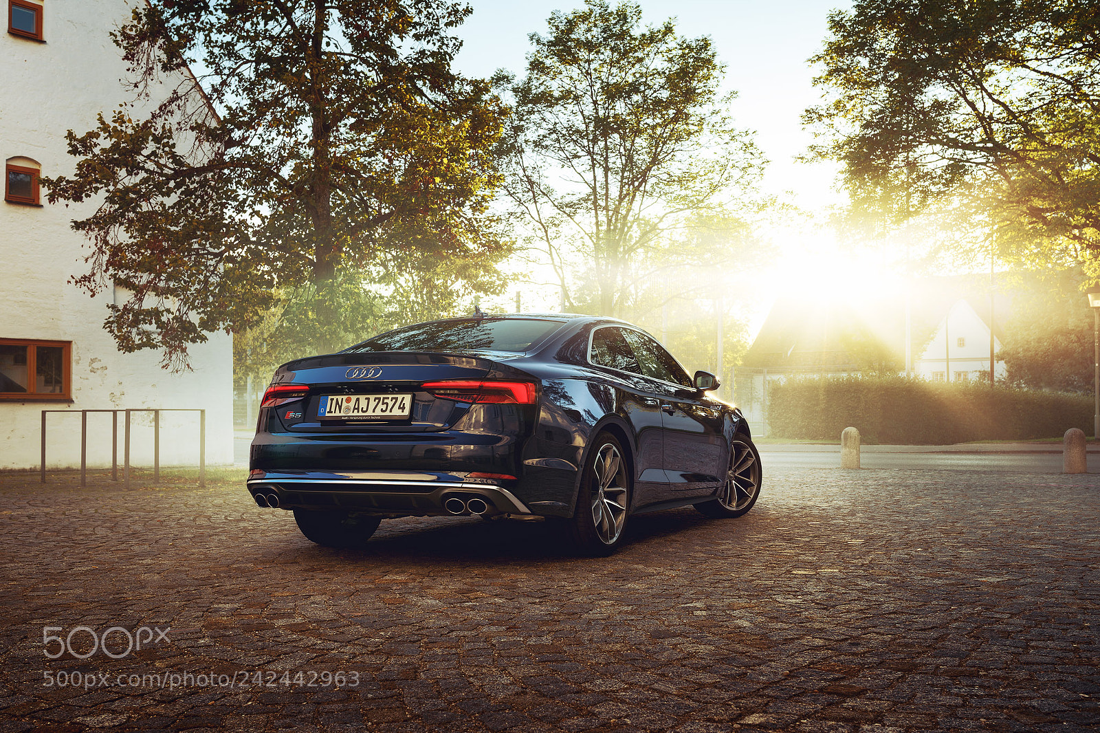 Sony a7 II sample photo. Audi s5 coupe photography