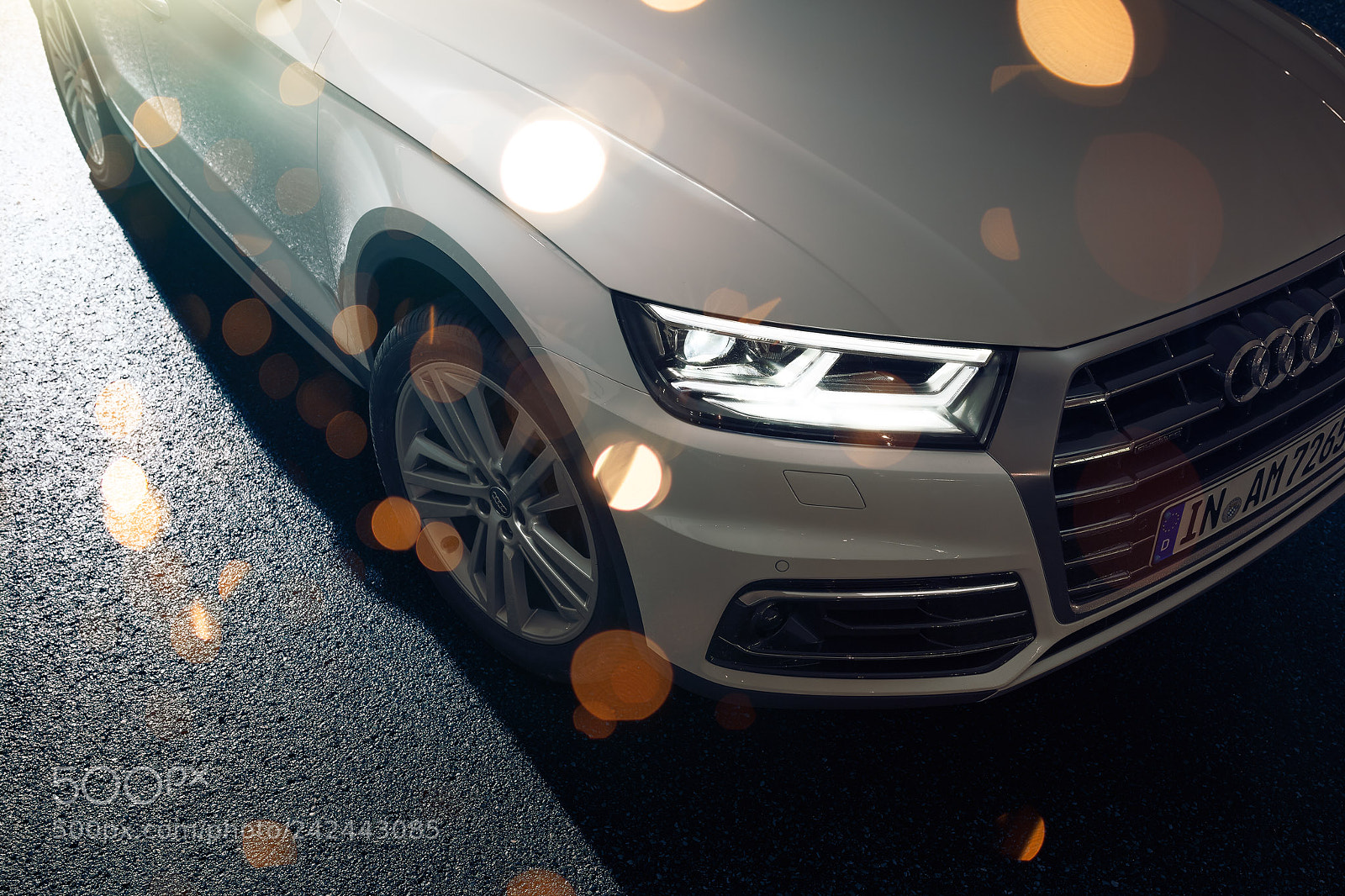 Sony a7 II sample photo. Audi q5 advent photography