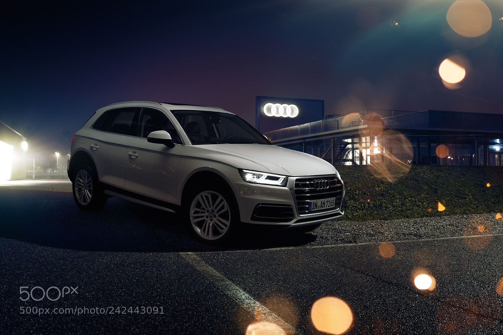 Sony a7 II sample photo. Audi q5 advent photography
