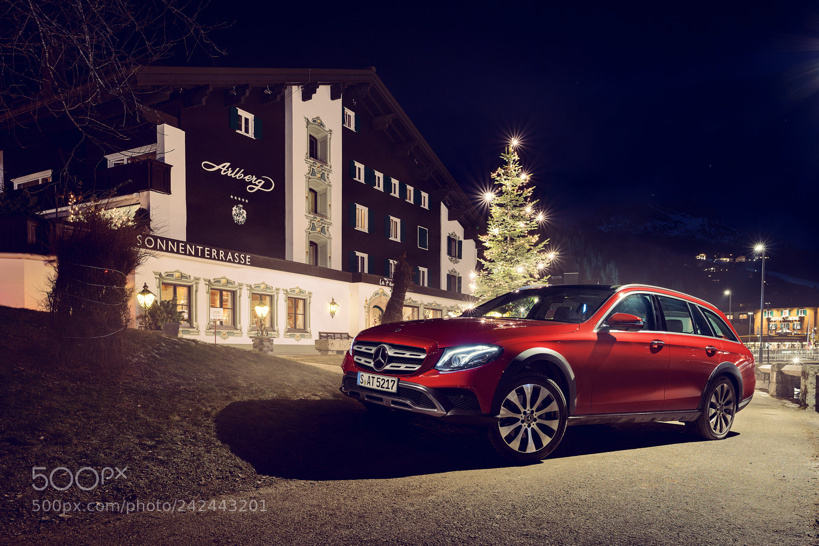 Sony a7 II sample photo. Mercedes-benz e 220d all-terrain photography