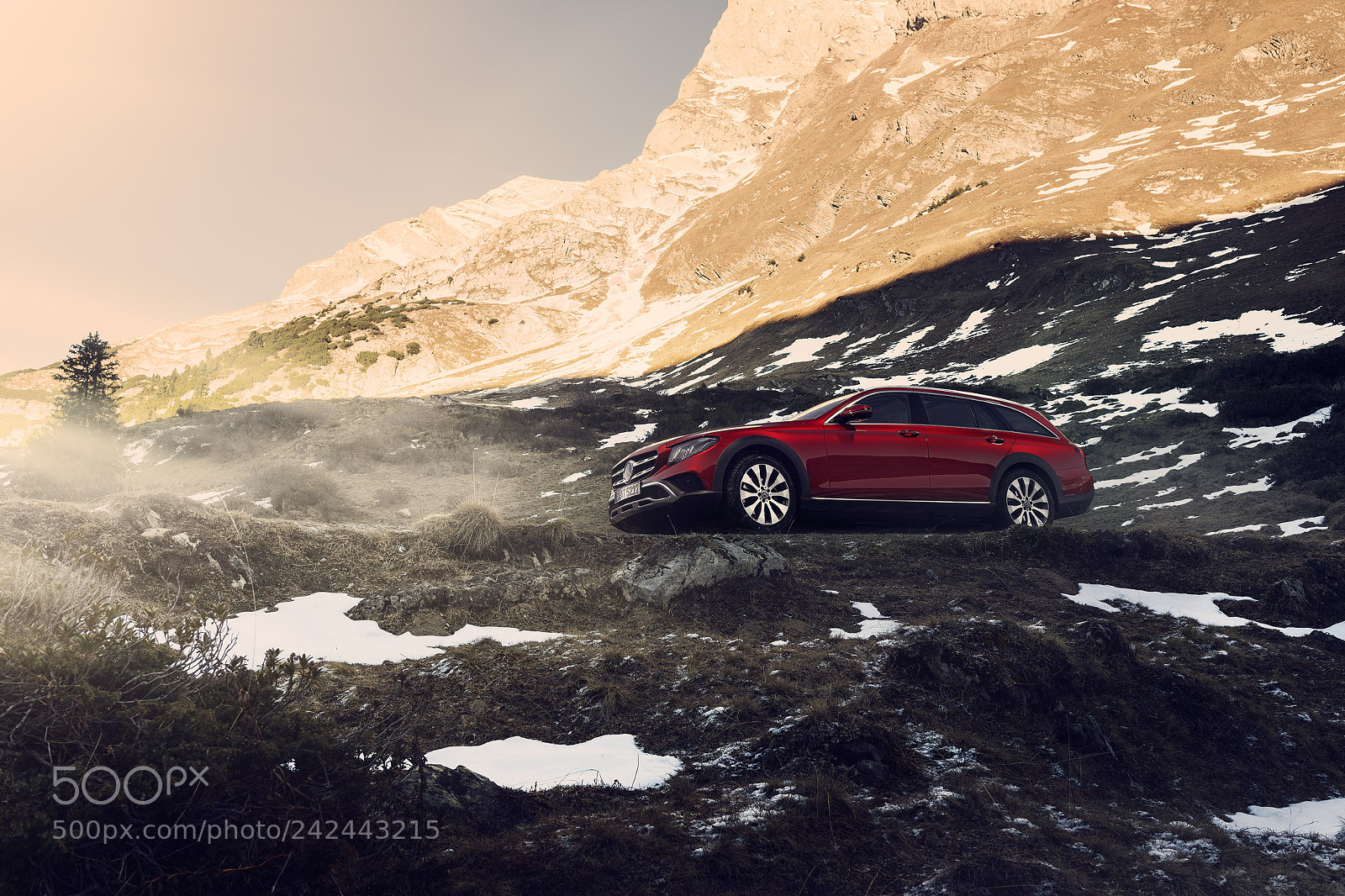 Sony a7 II sample photo. Mercedes-benz e 220d all-terrain photography