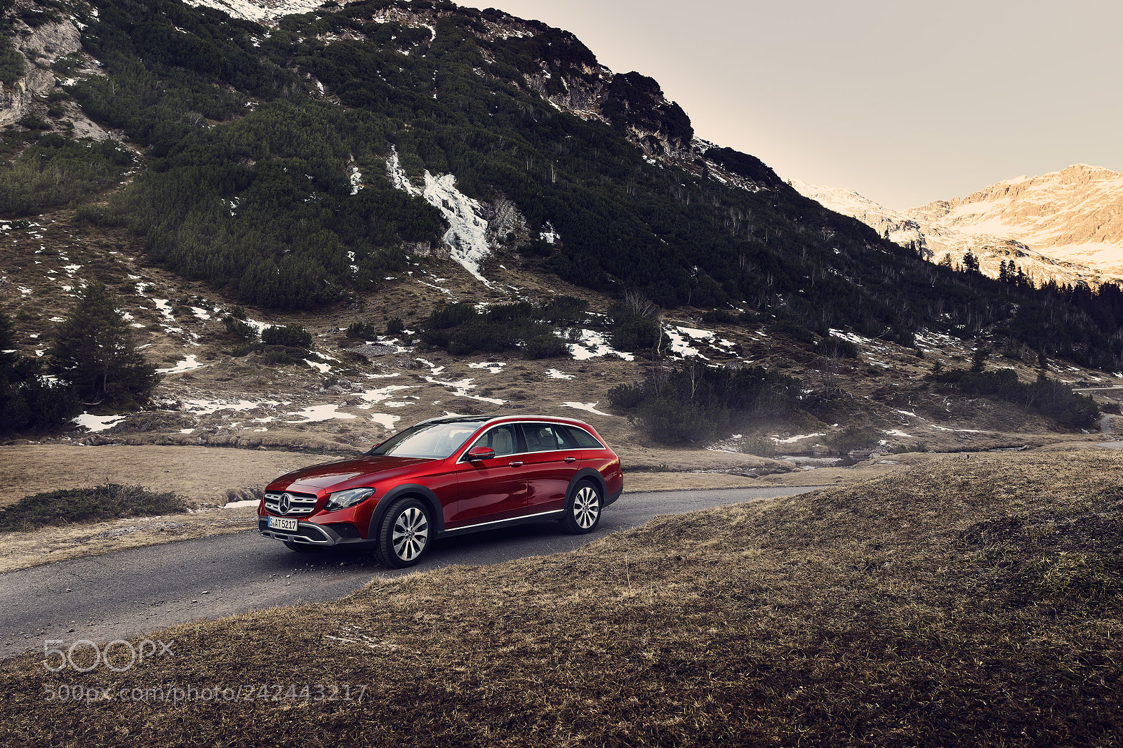 Sony a7 II sample photo. Mercedes-benz e 220d all-terrain photography
