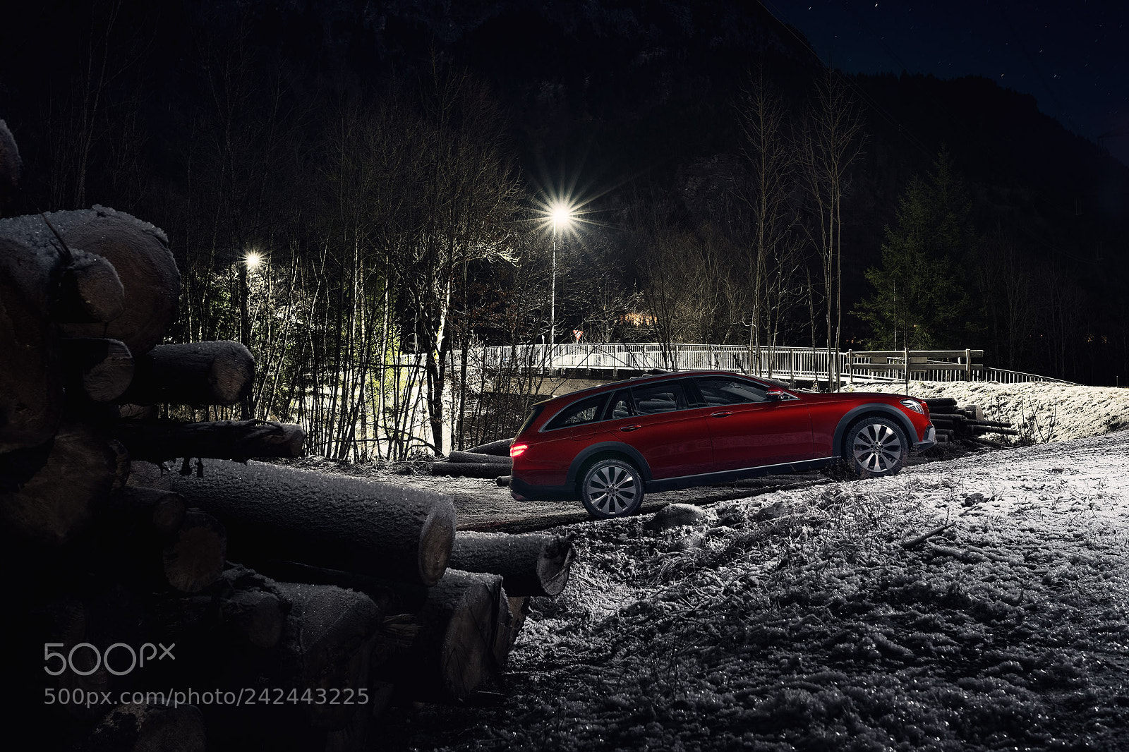 Sony a7 II sample photo. Mercedes-benz e 220d all-terrain photography