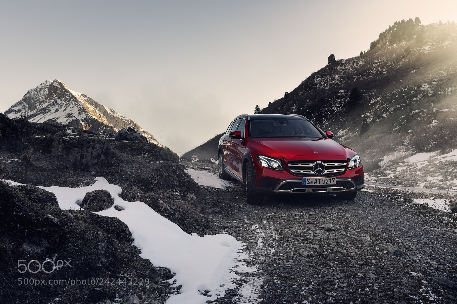 Sony a7 II sample photo. Mercedes-benz e 220d all-terrain photography