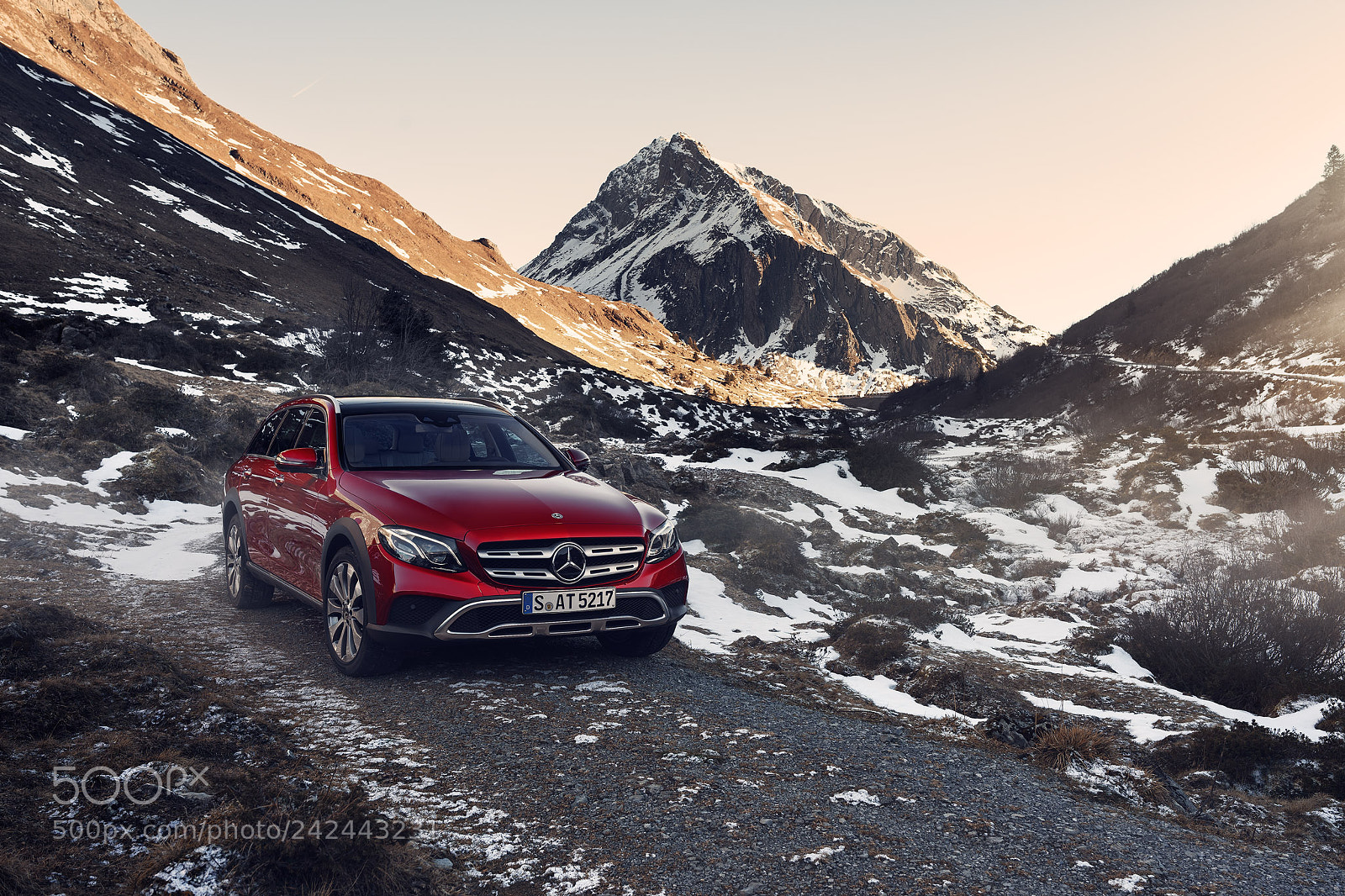Sony a7 II sample photo. Mercedes-benz e 220d all-terrain photography