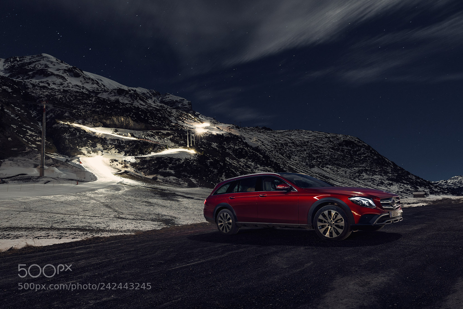 Sony a7 II sample photo. Mercedes-benz e 220d all-terrain photography