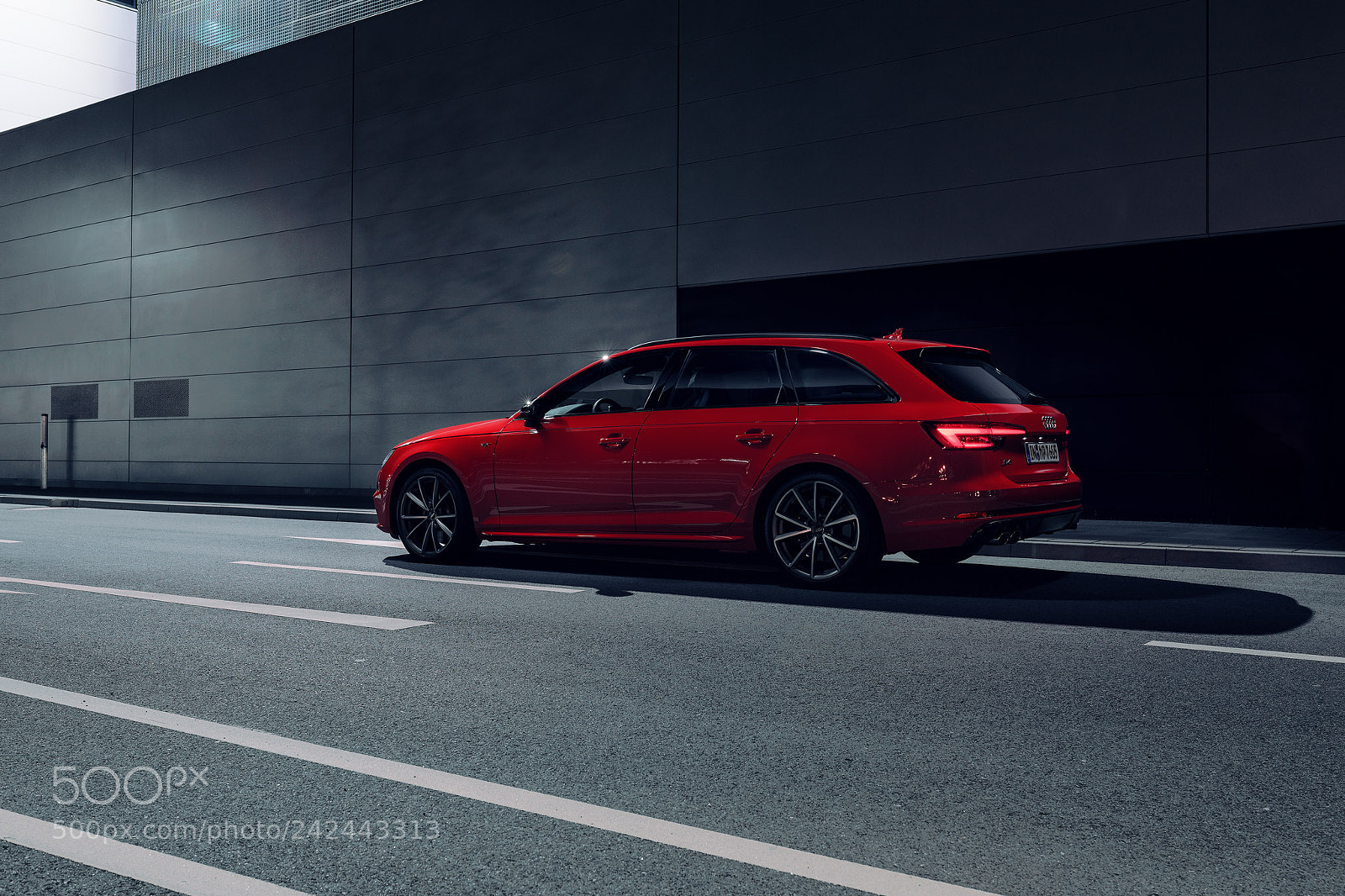 Sony a7 II sample photo. Audi s4 avant photography