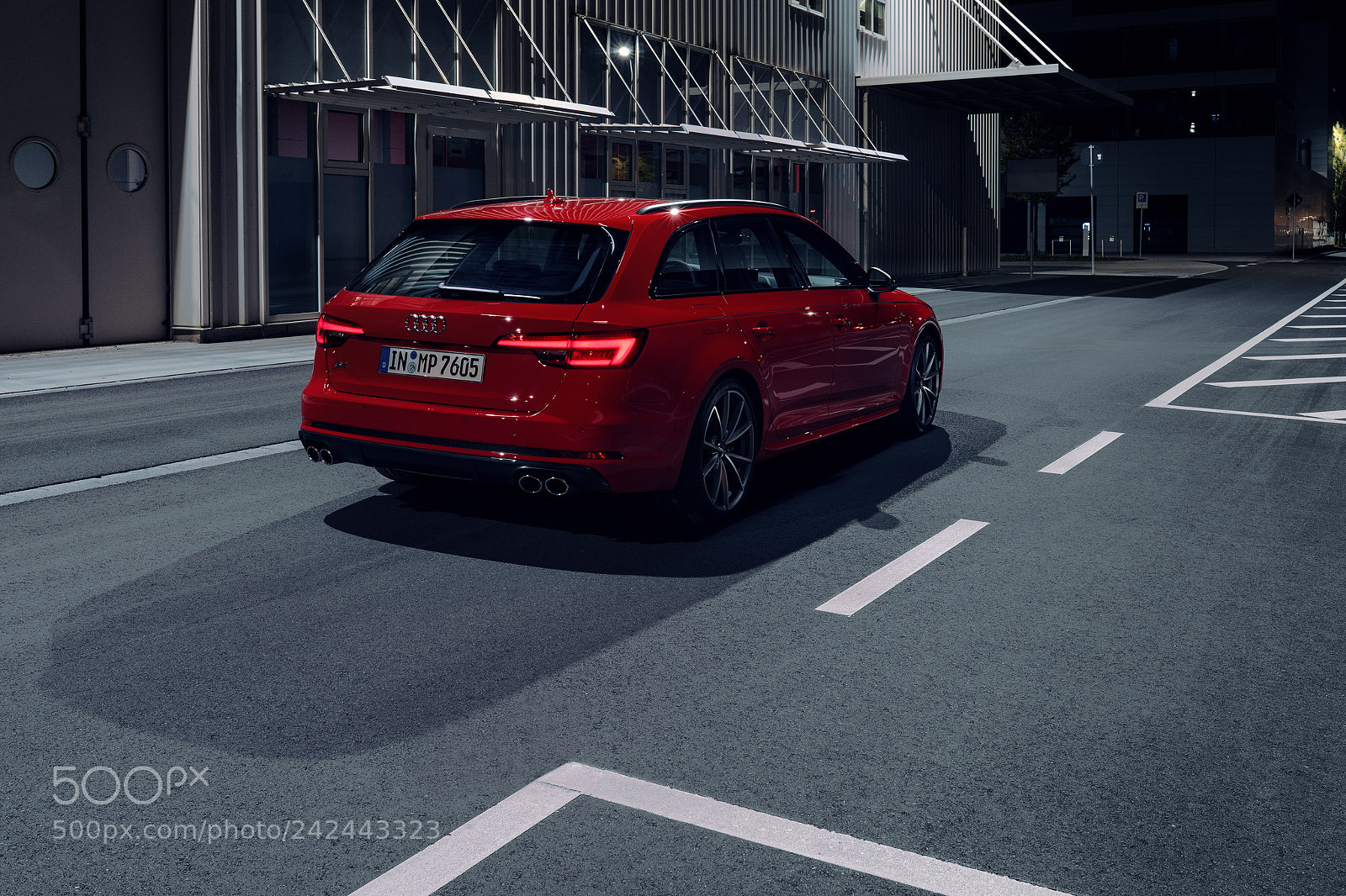 Sony a7 II sample photo. Audi s4 avant photography