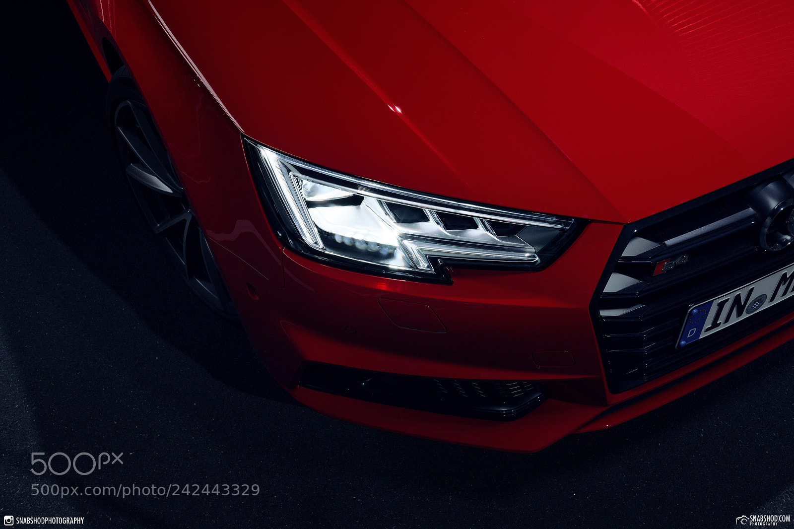 Sony a7 II sample photo. Audi s4 avant photography