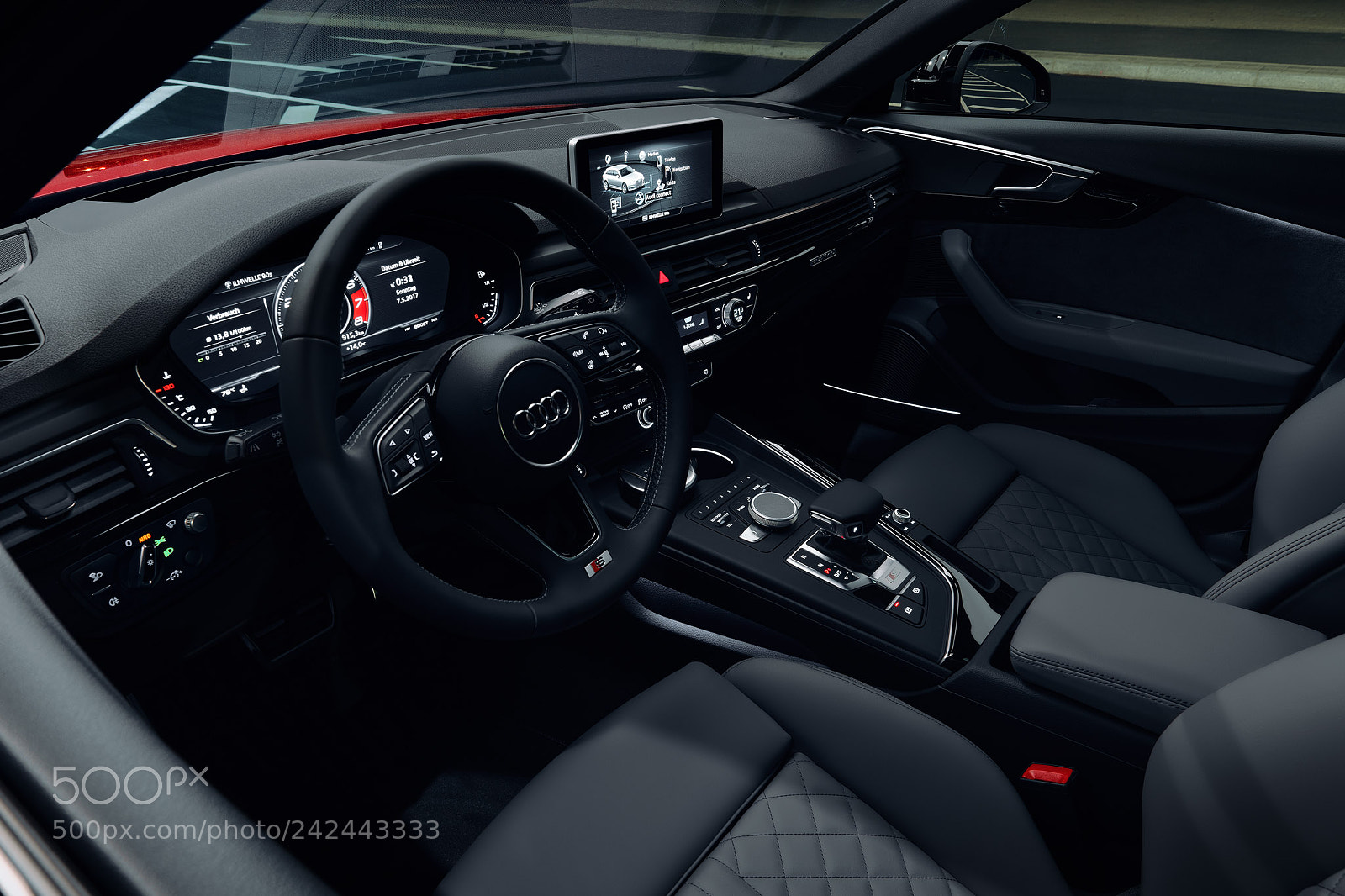 Sony a7 II sample photo. Audi s4 avant photography