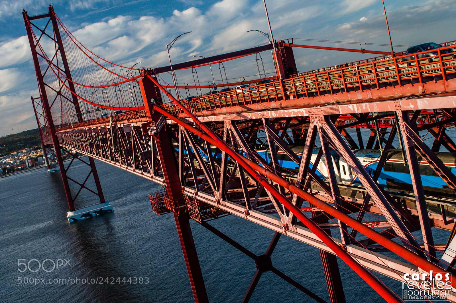Nikon D5000 sample photo. Ponte (sobre o tejo) photography