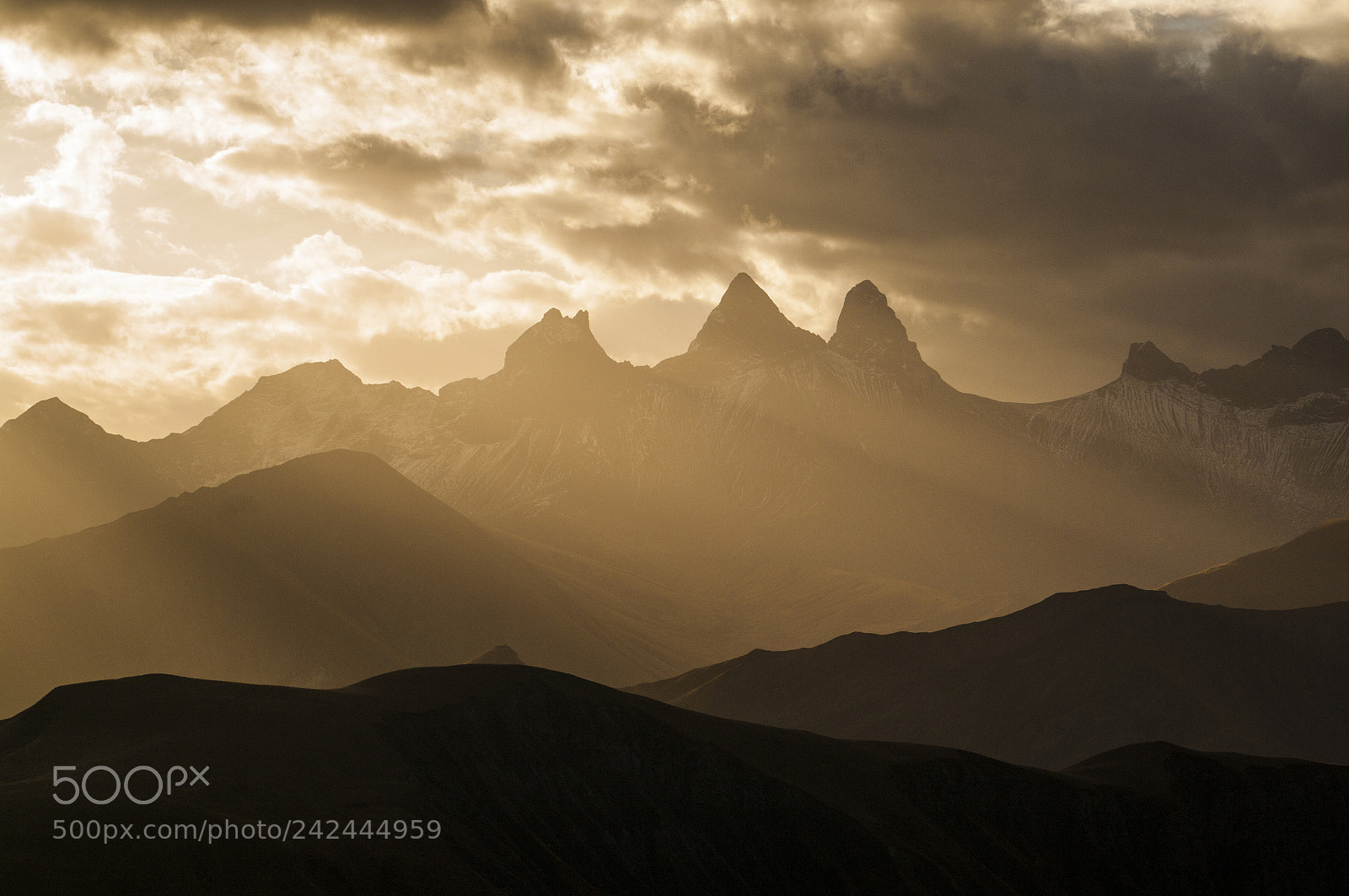 Pentax K-7 sample photo. Un matin en maurienne photography